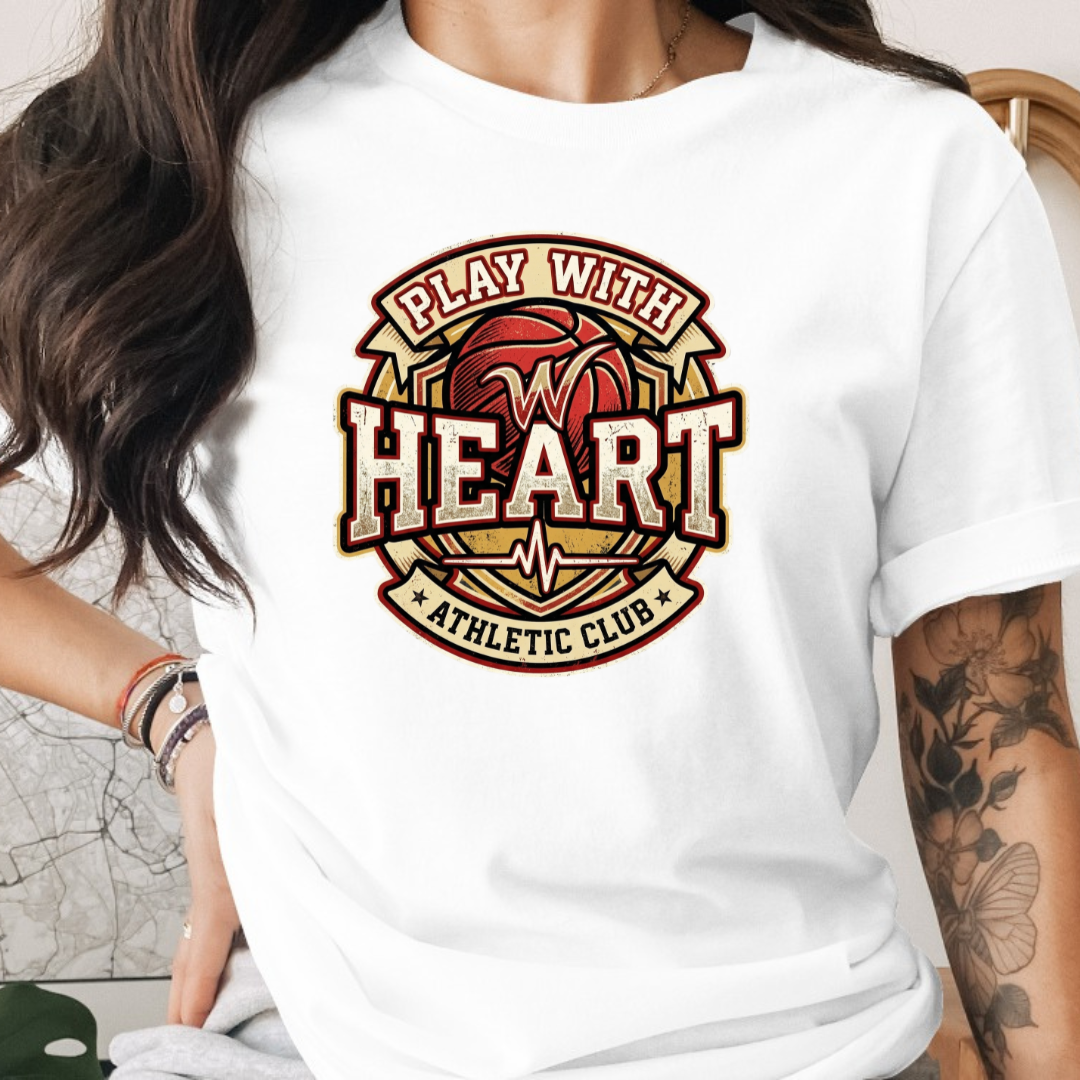 Play with Heart Athletic Club Tee
