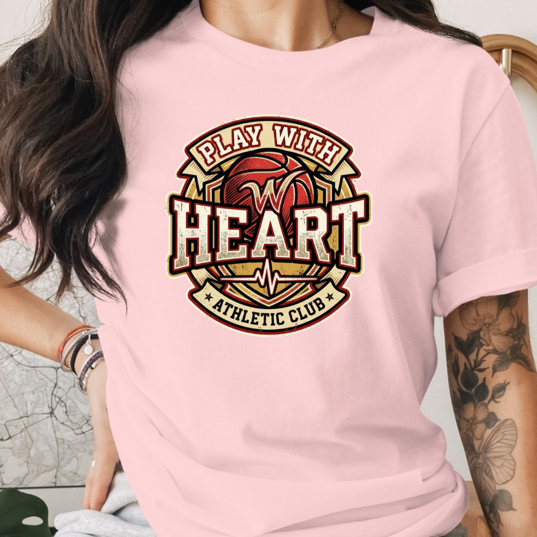 Play with Heart Athletic Club Tee