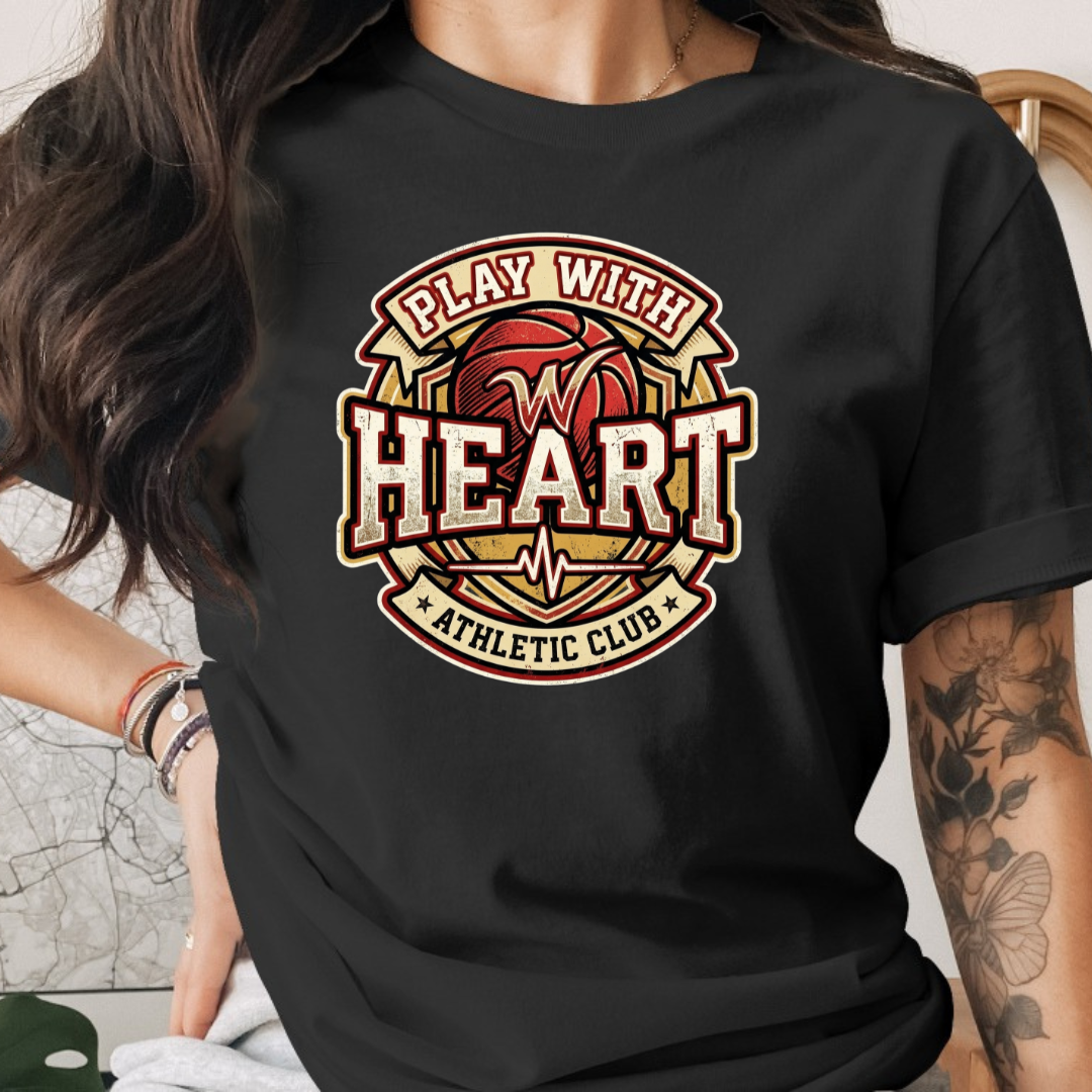 Play with Heart Athletic Club Tee