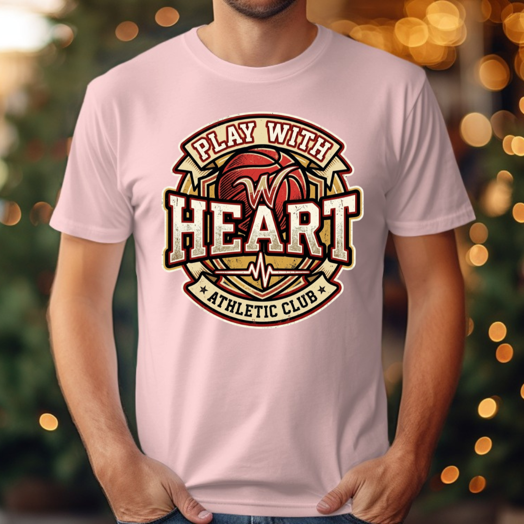 Play with Heart Athletic Club Tee