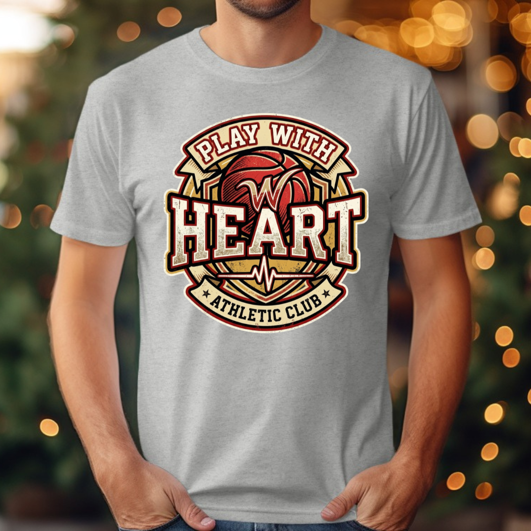Play with Heart Athletic Club Tee
