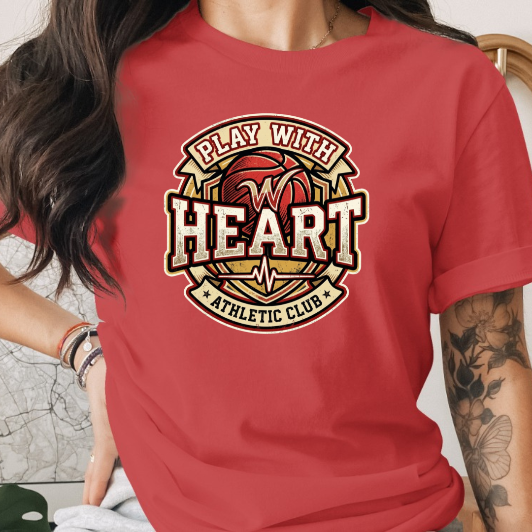 Play with Heart Athletic Club Tee