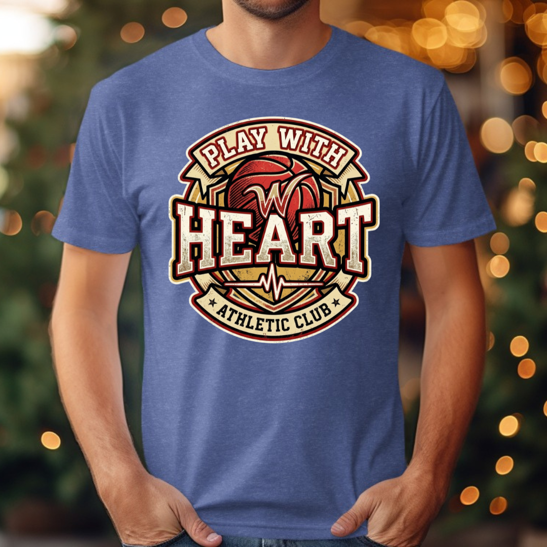 Play with Heart Athletic Club Tee