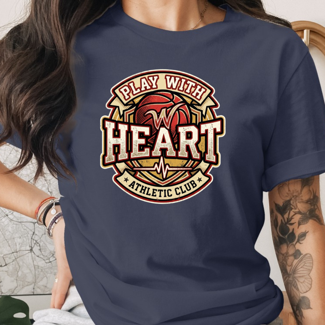 Play with Heart Athletic Club Tee
