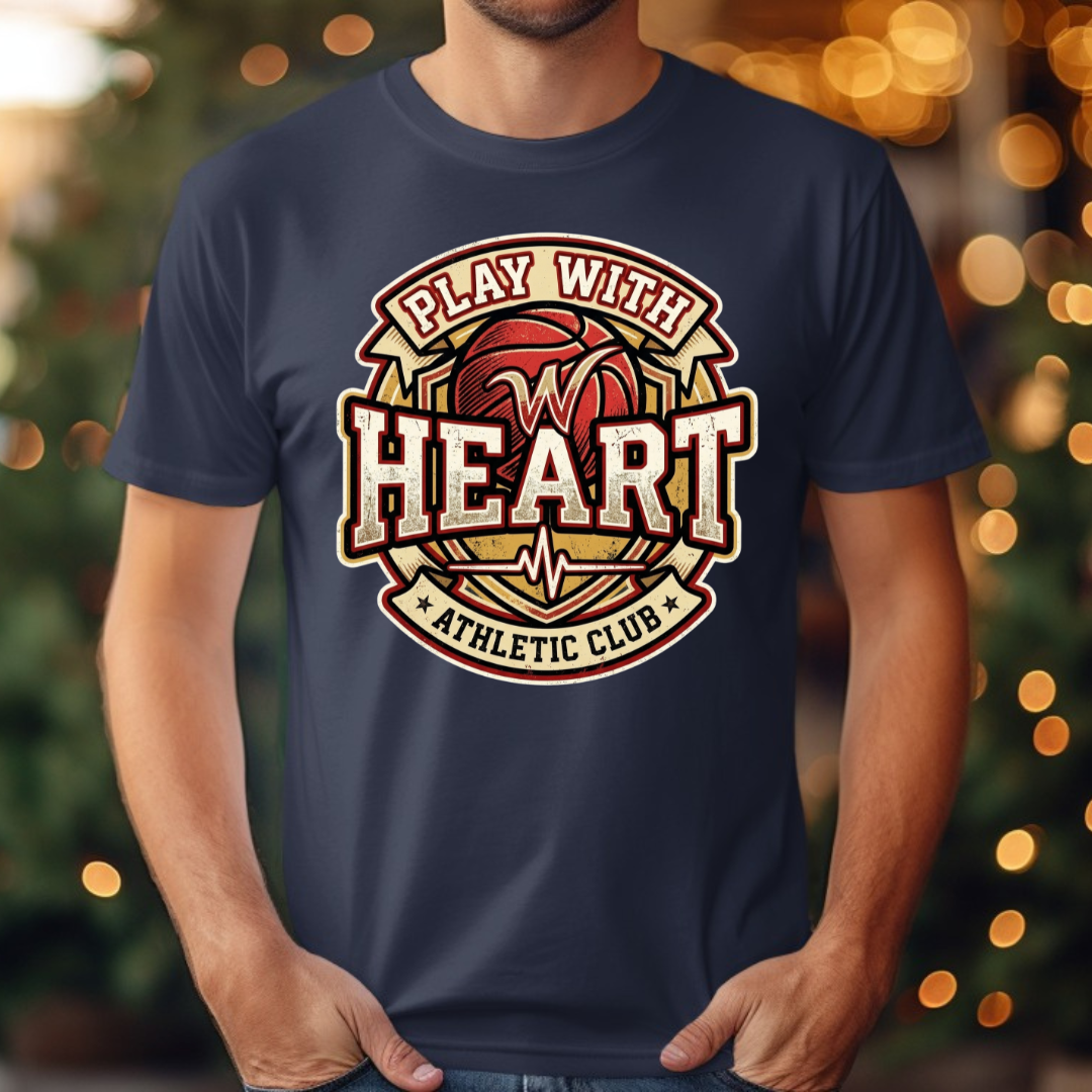 Play with Heart Athletic Club Tee