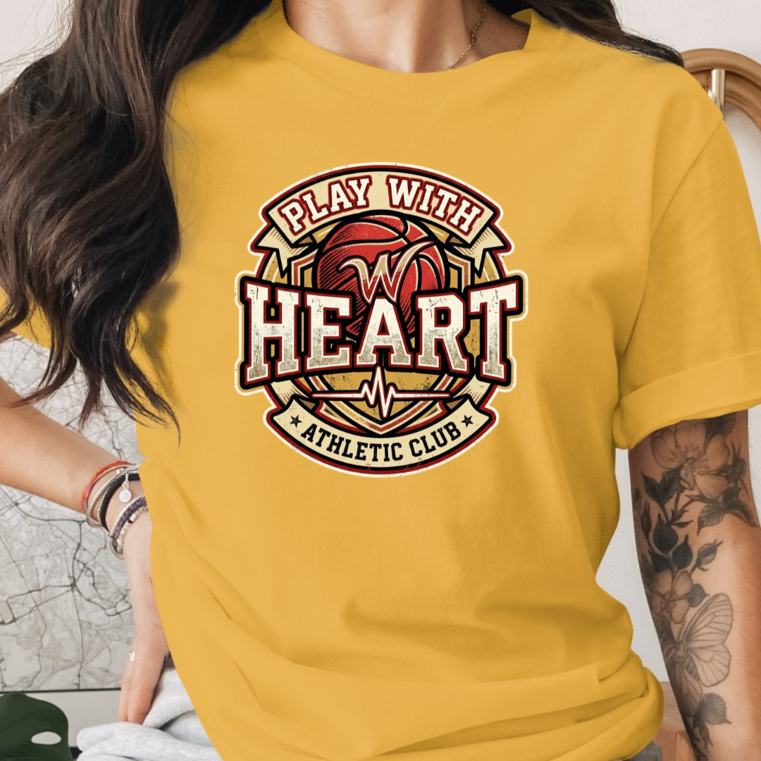 Play with Heart Athletic Club Tee