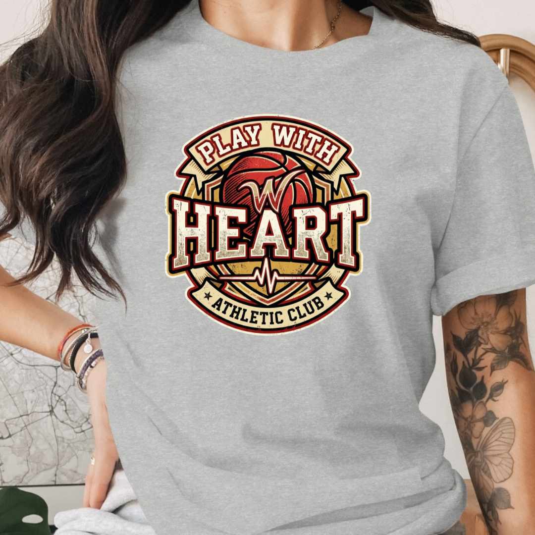 Play with Heart Athletic Club Tee