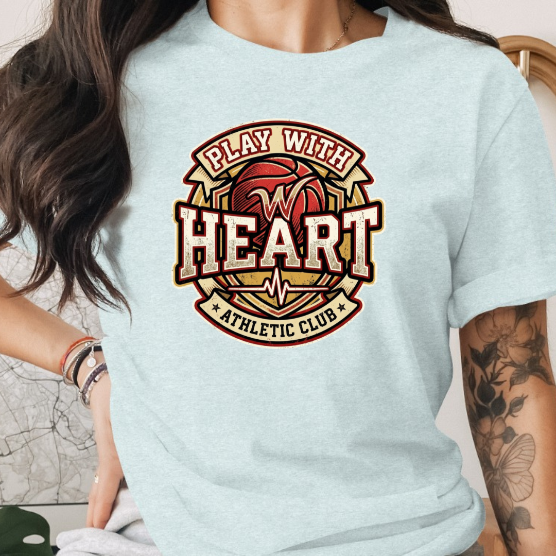 Play with Heart Athletic Club Tee