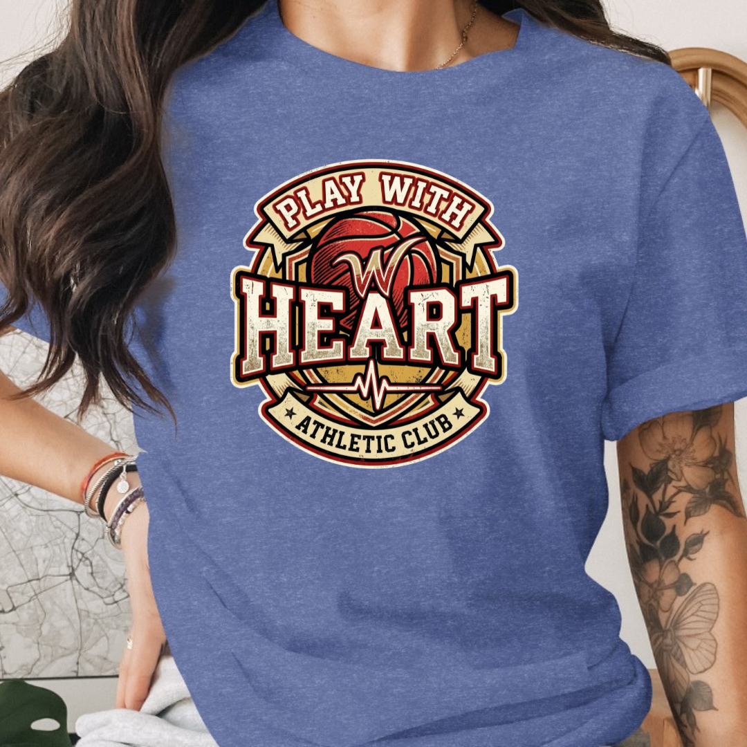 Play with Heart Athletic Club Tee