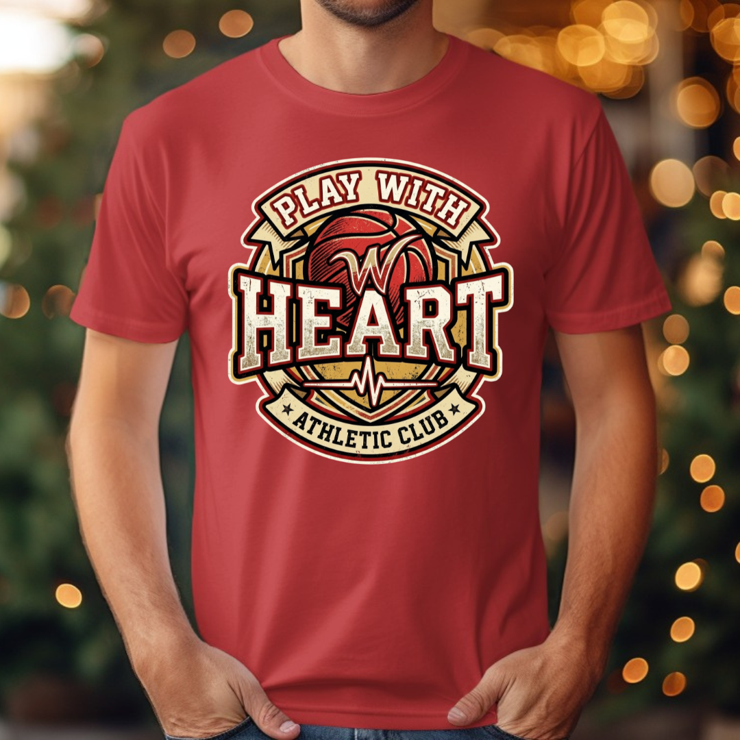 Play with Heart Athletic Club Tee