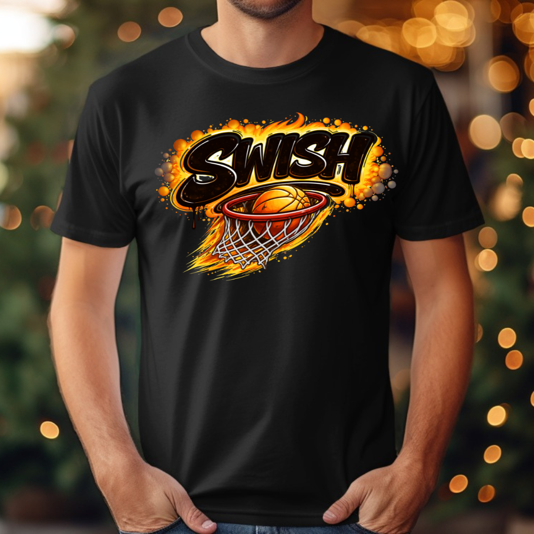 Basketball Swish Tee