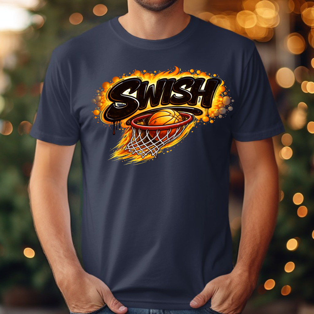 Basketball Swish Tee