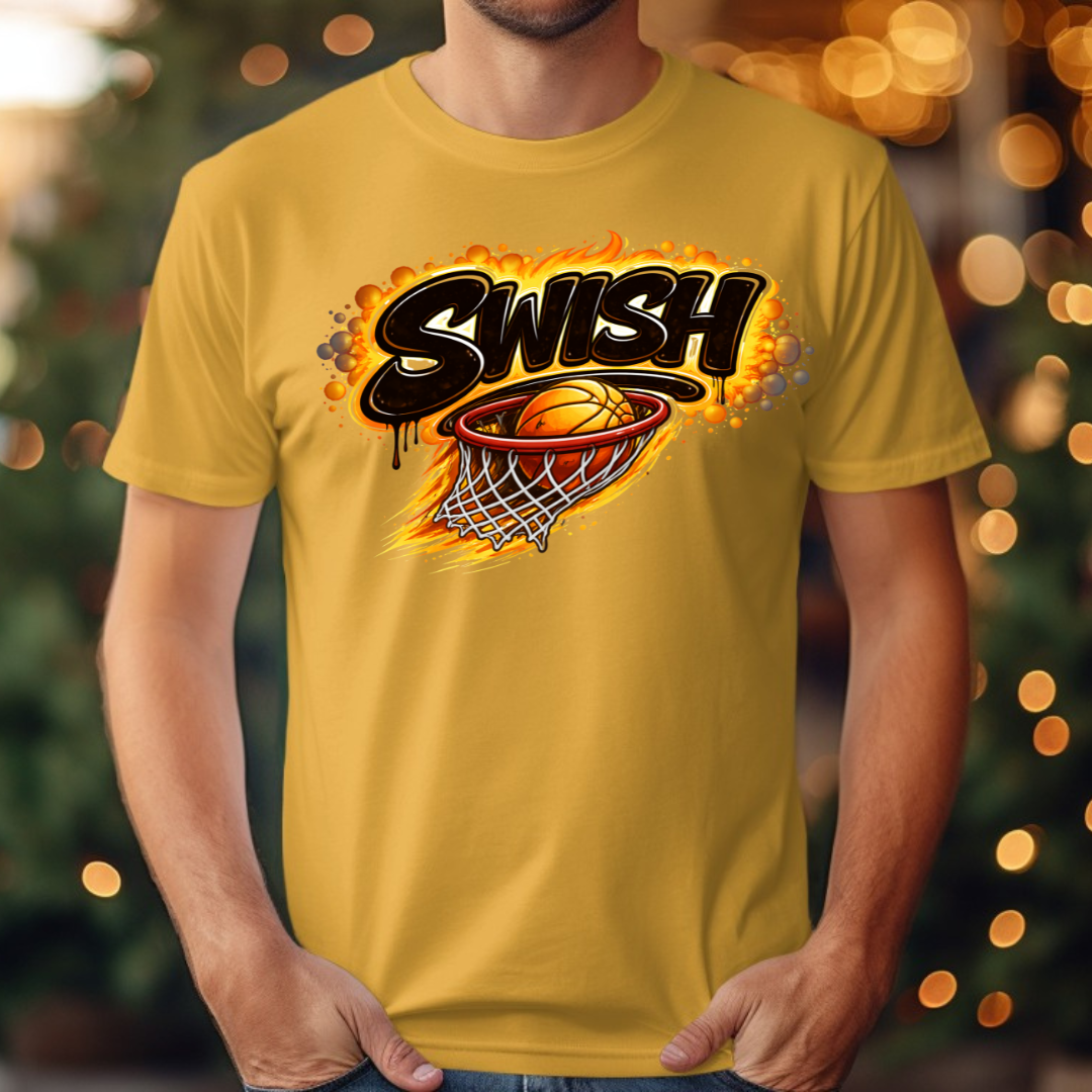 Basketball Swish Tee