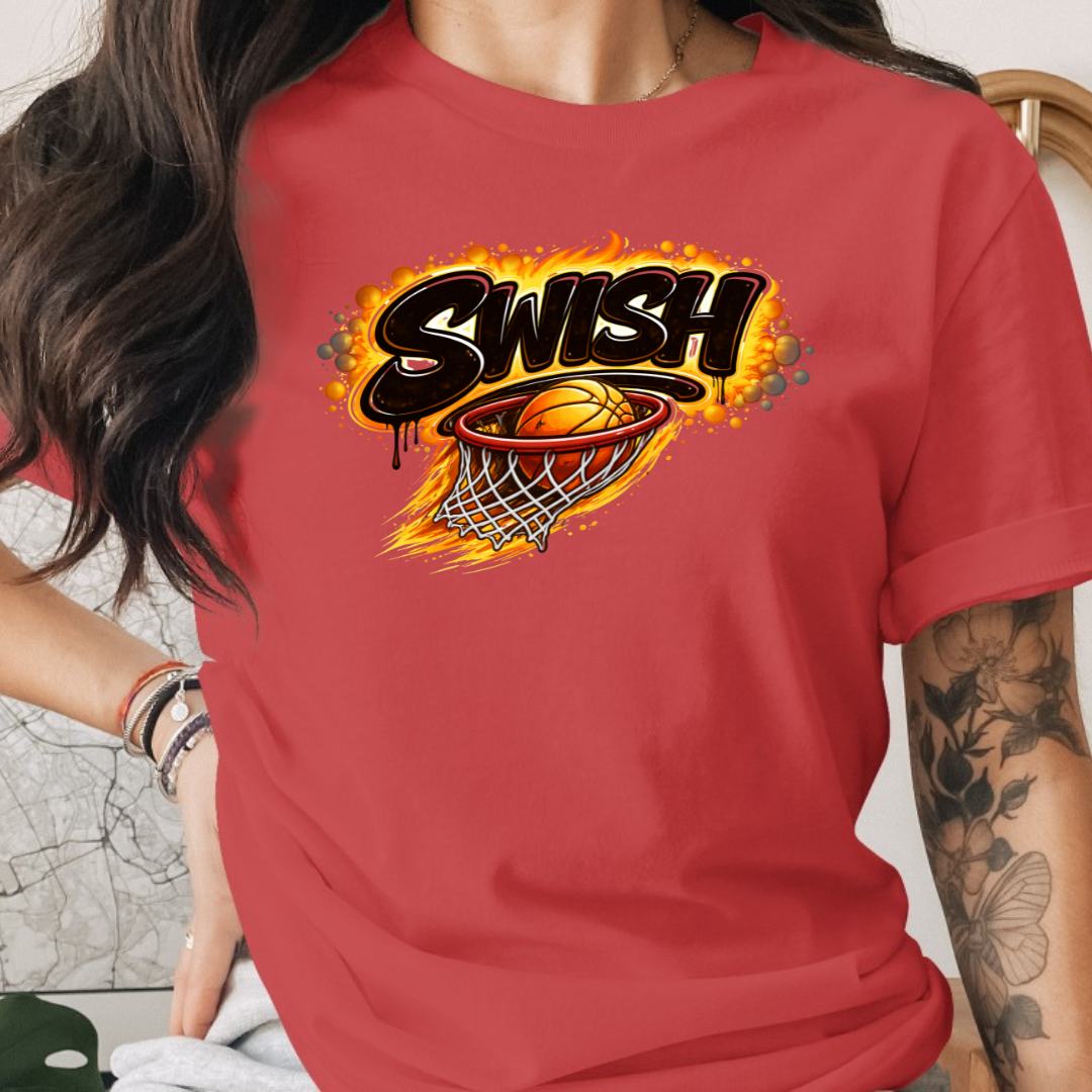 Basketball Swish Tee
