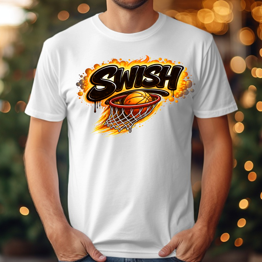 Basketball Swish Tee