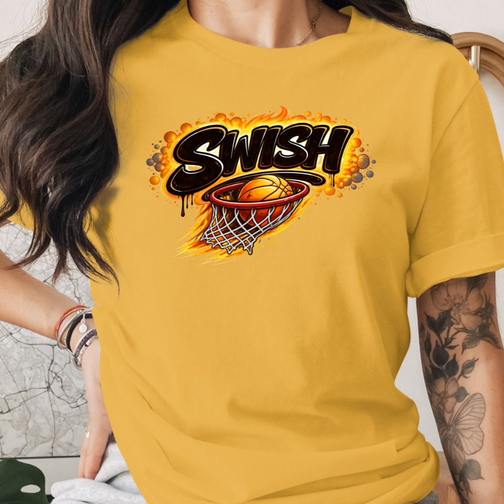 Basketball Swish Tee