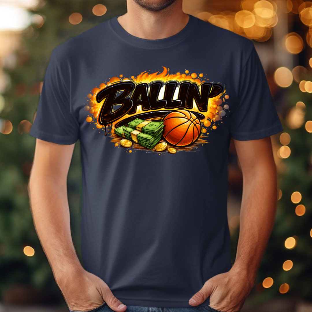 Basketball Ballin Tee