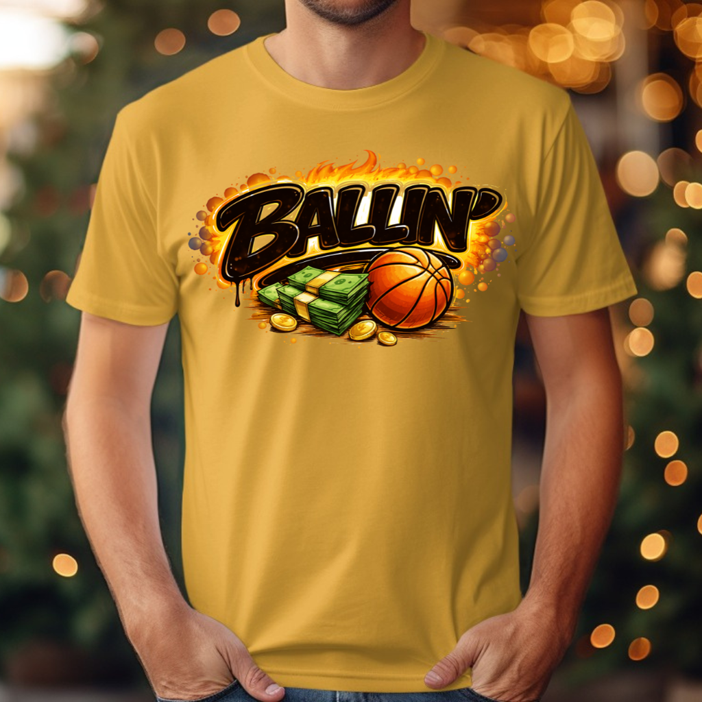 Basketball Ballin Tee