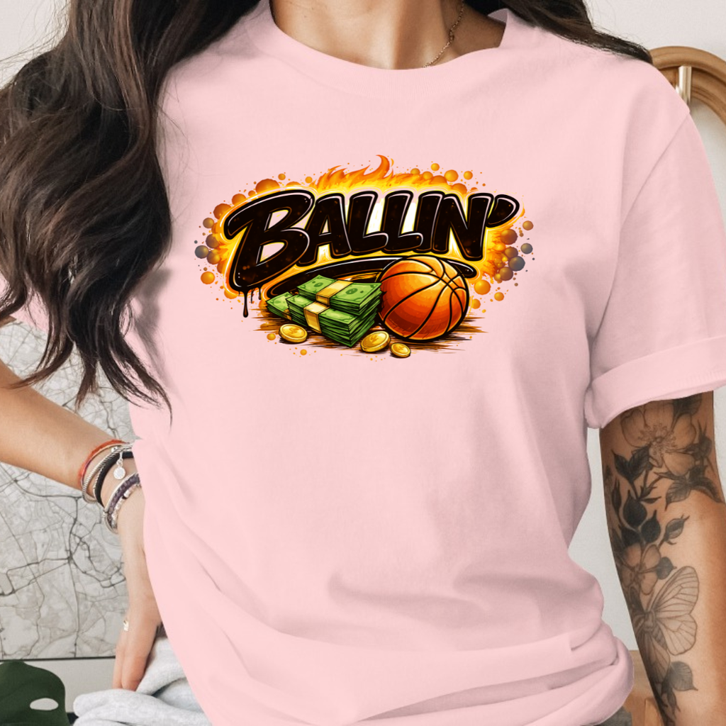 Basketball Ballin Tee