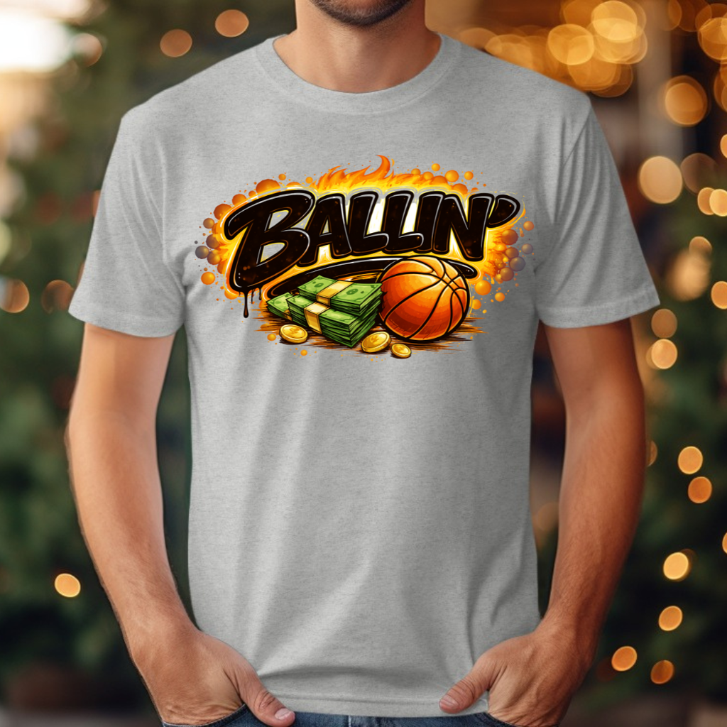 Basketball Ballin Tee