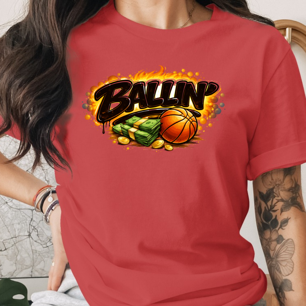 Basketball Ballin Tee