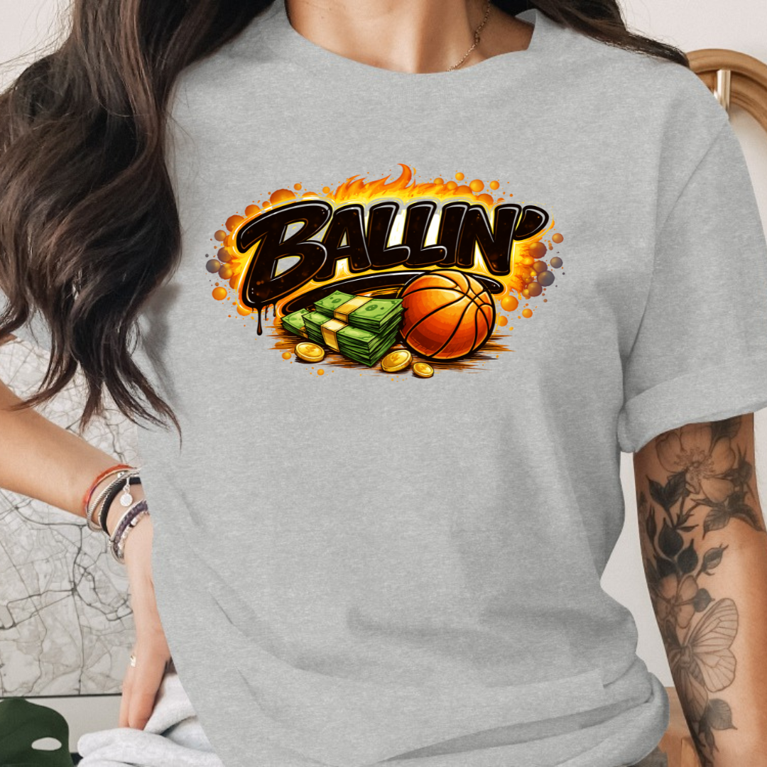 Basketball Ballin Tee