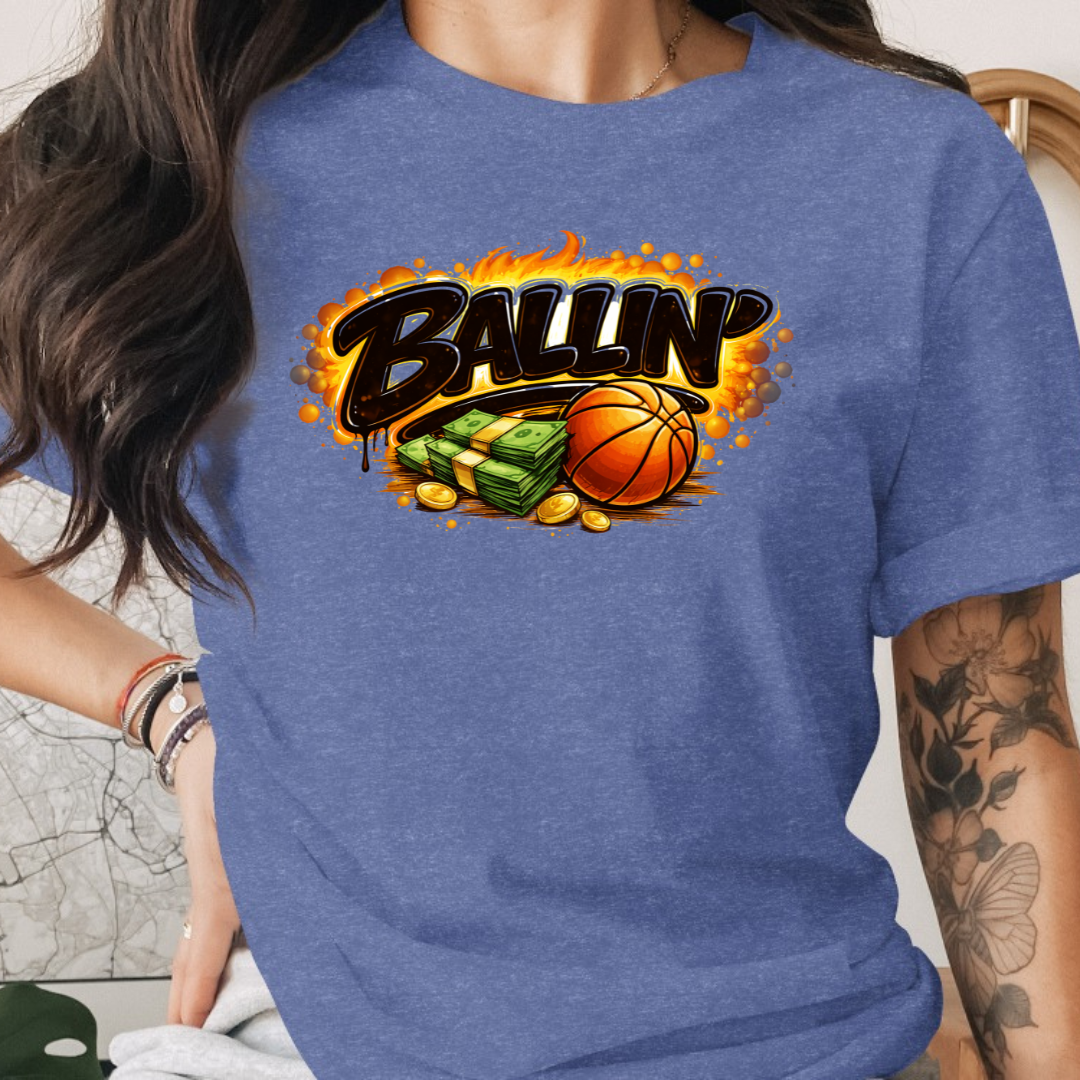 Basketball Ballin Tee