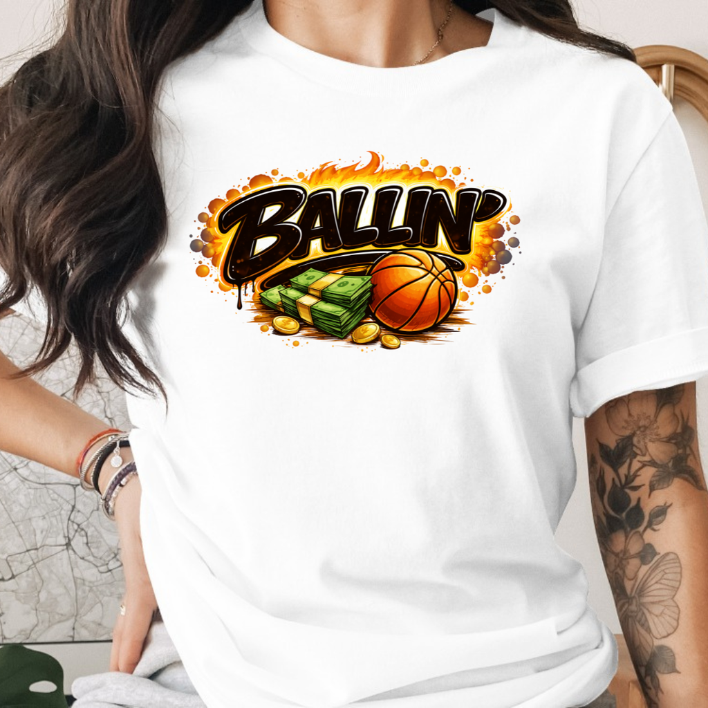 Basketball Ballin Tee