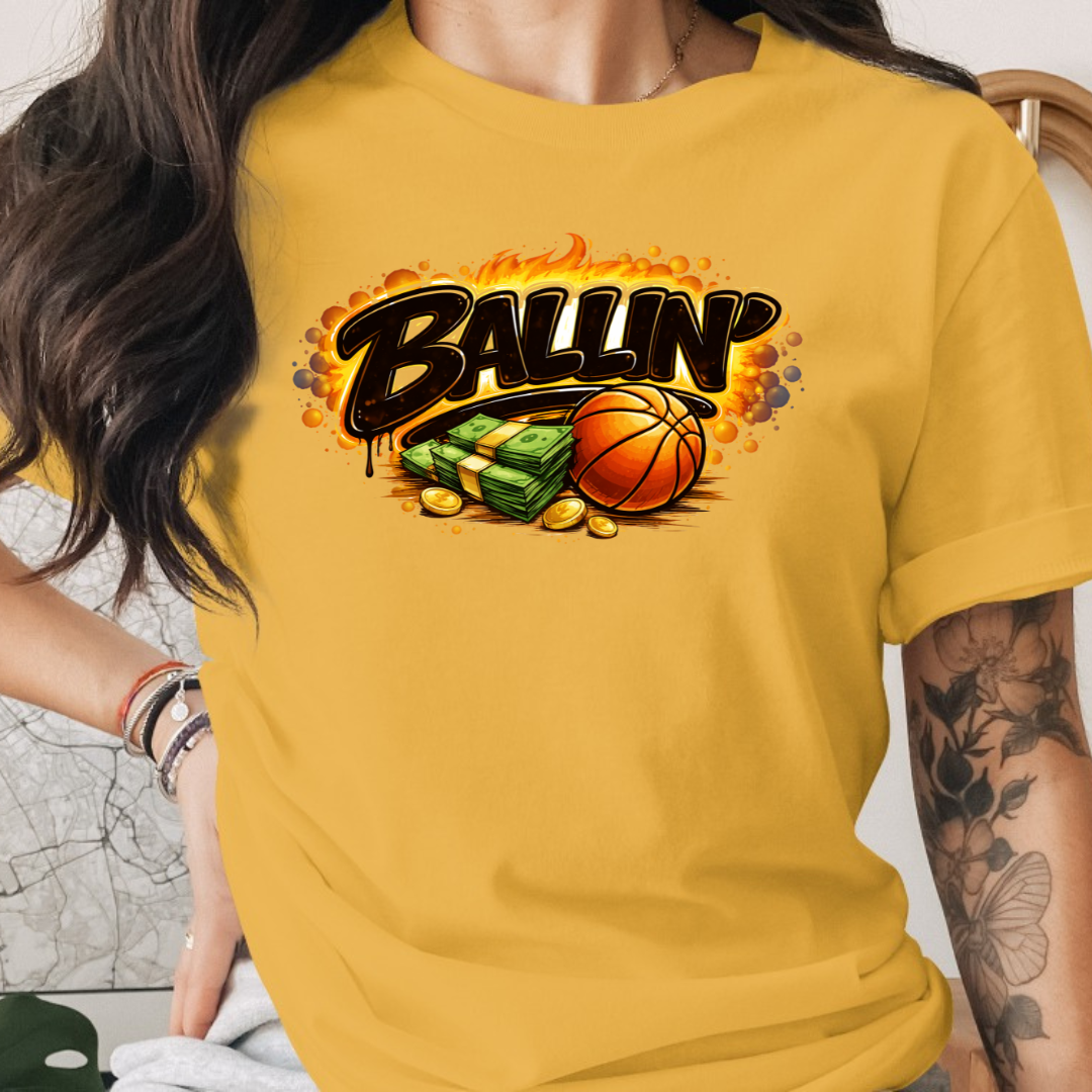 Basketball Ballin Tee