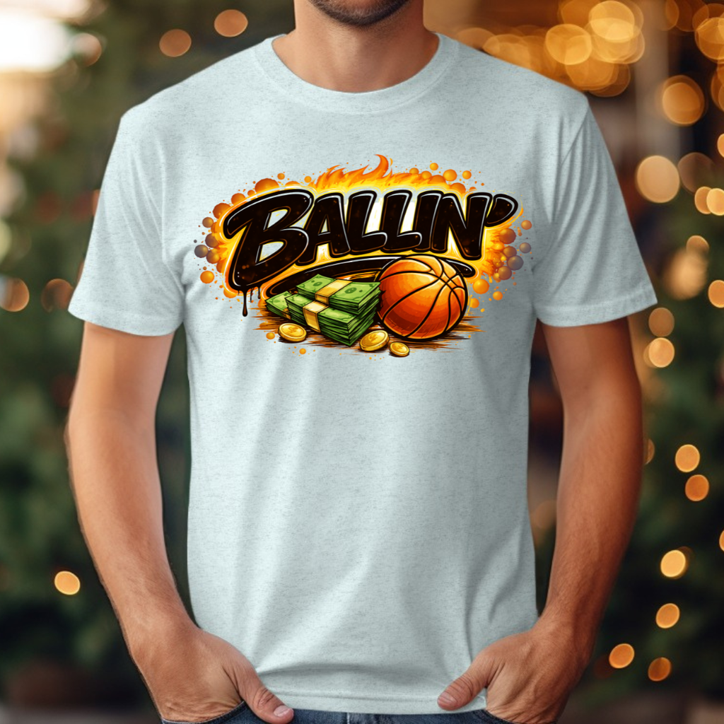Basketball Ballin Tee