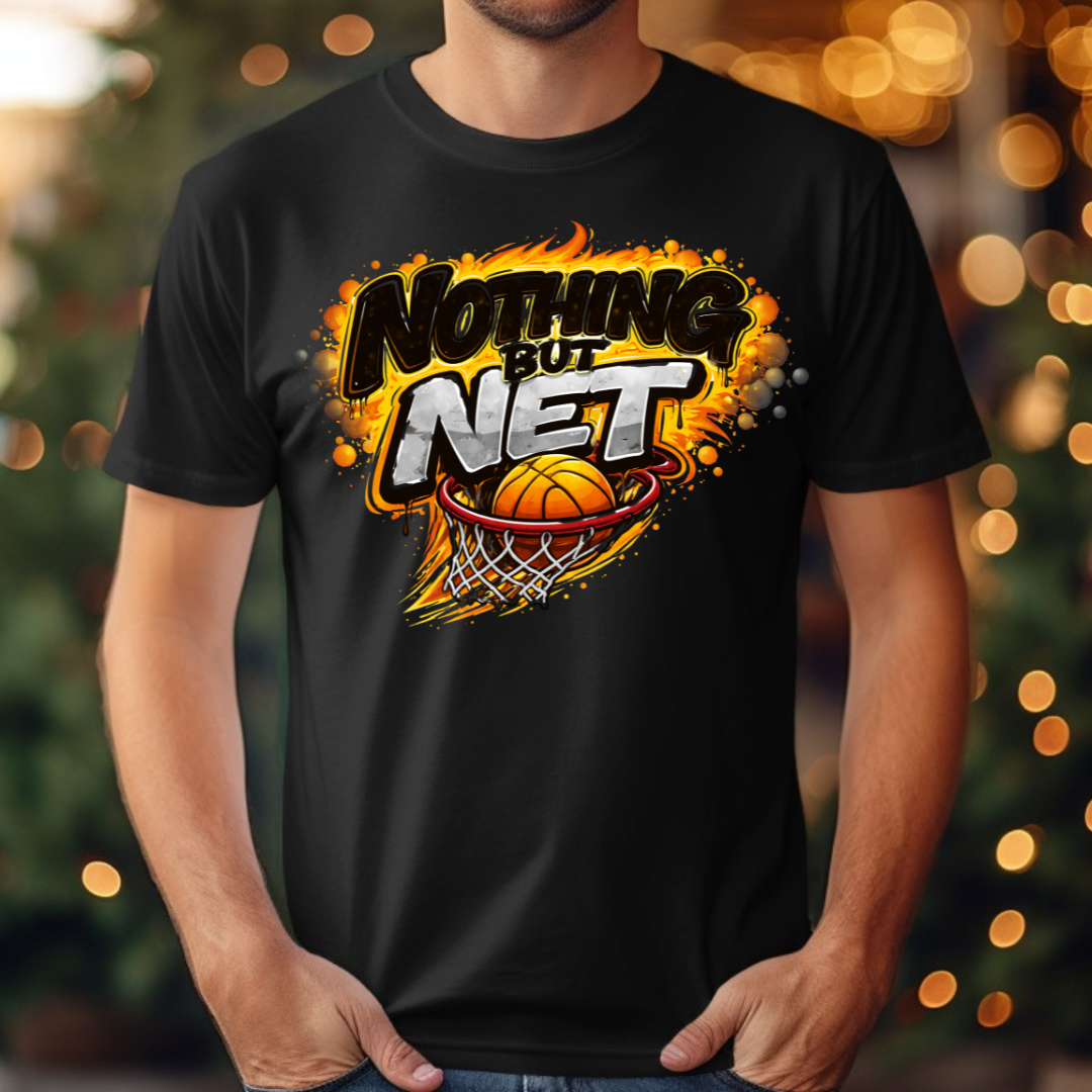 Basketball Nothing on Net Tee