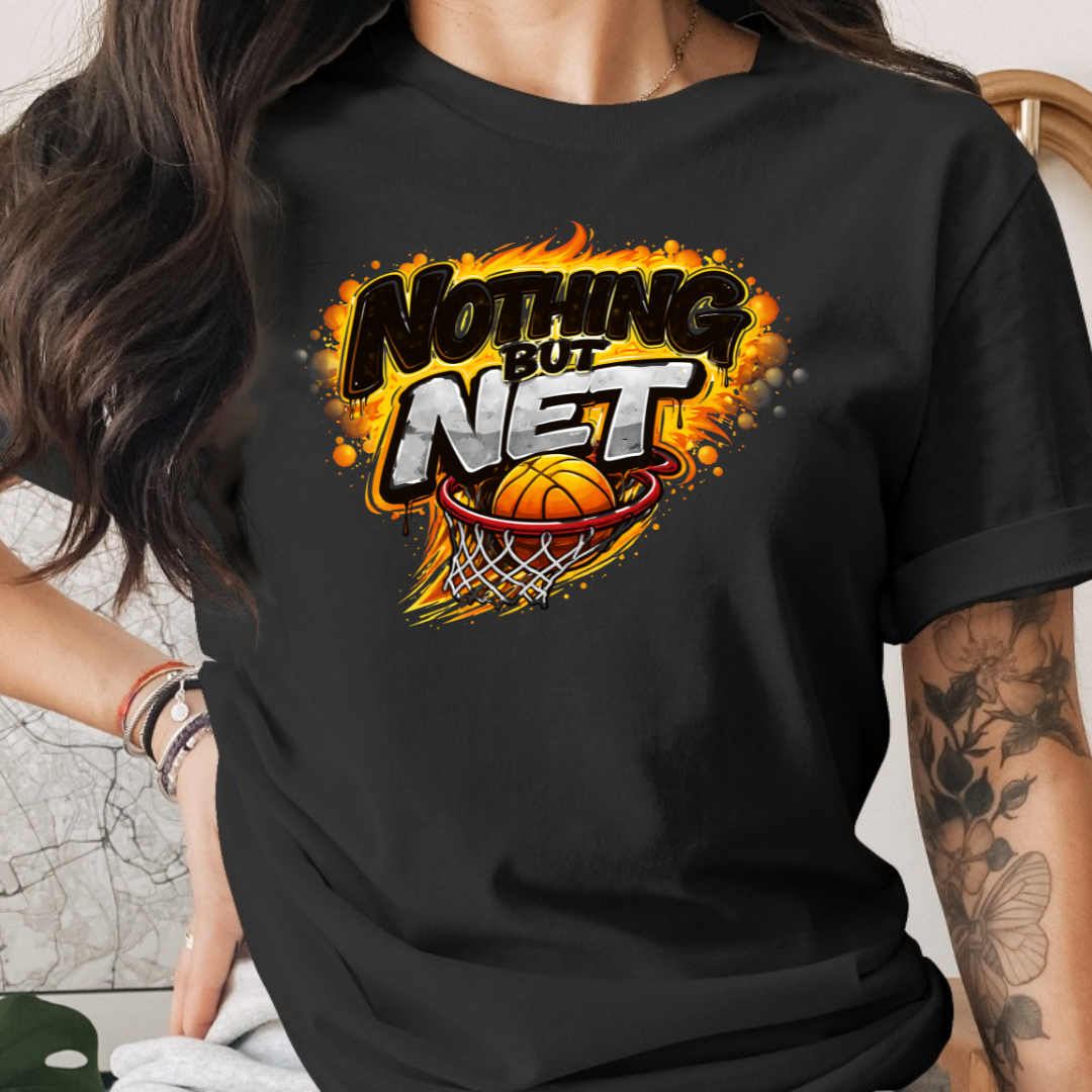 Basketball Nothing on Net Tee