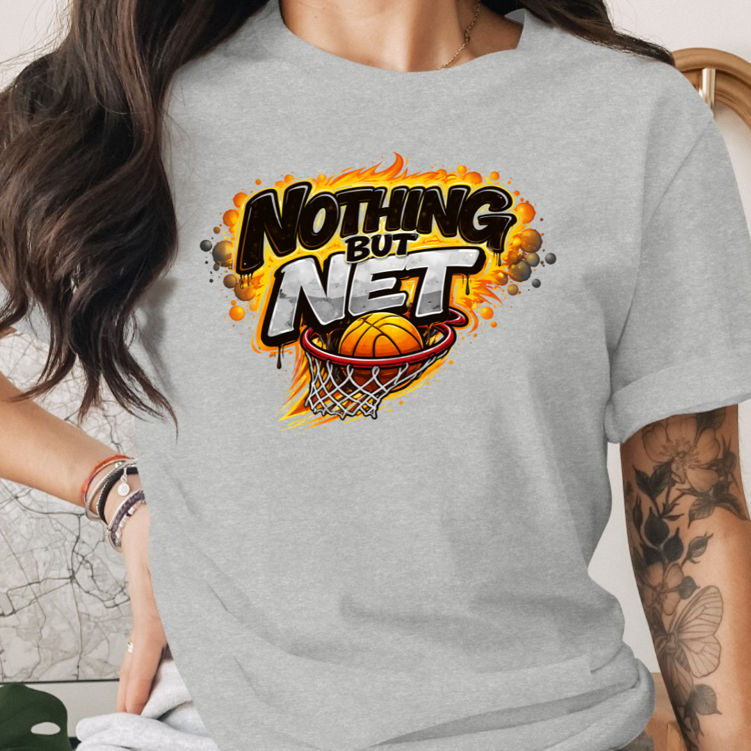 Basketball Nothing on Net Tee