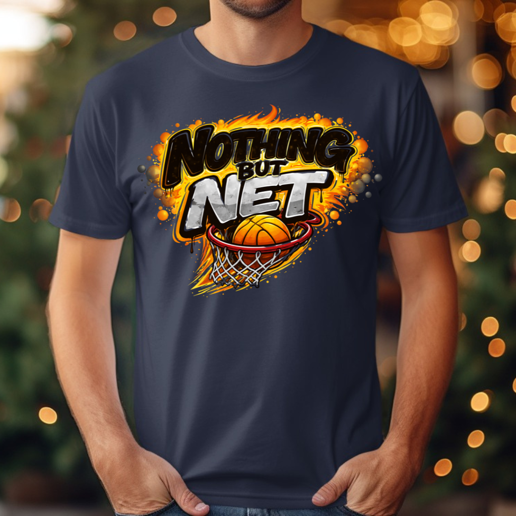 Basketball Nothing on Net Tee