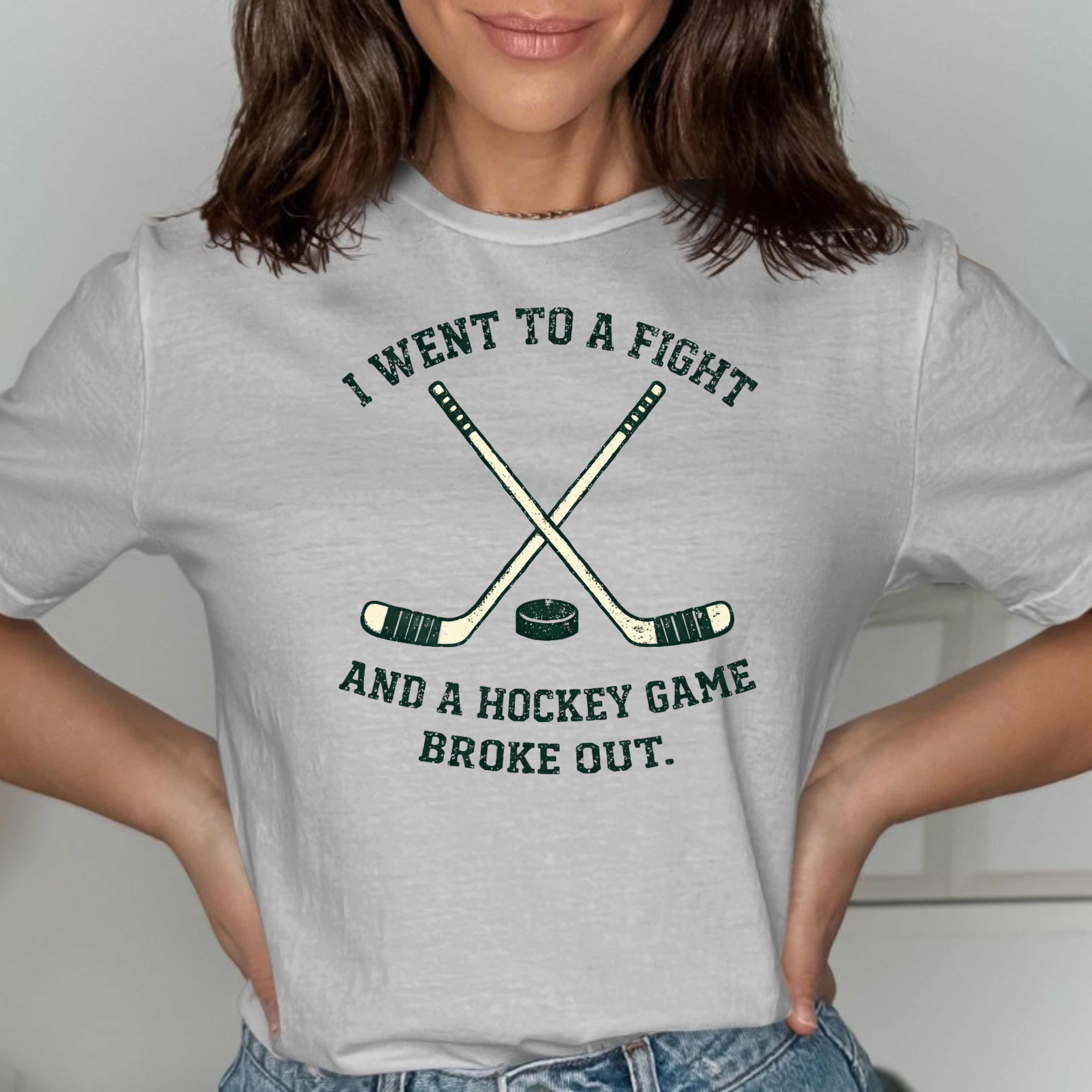 Hockey Game Broke Out T-Shirt
