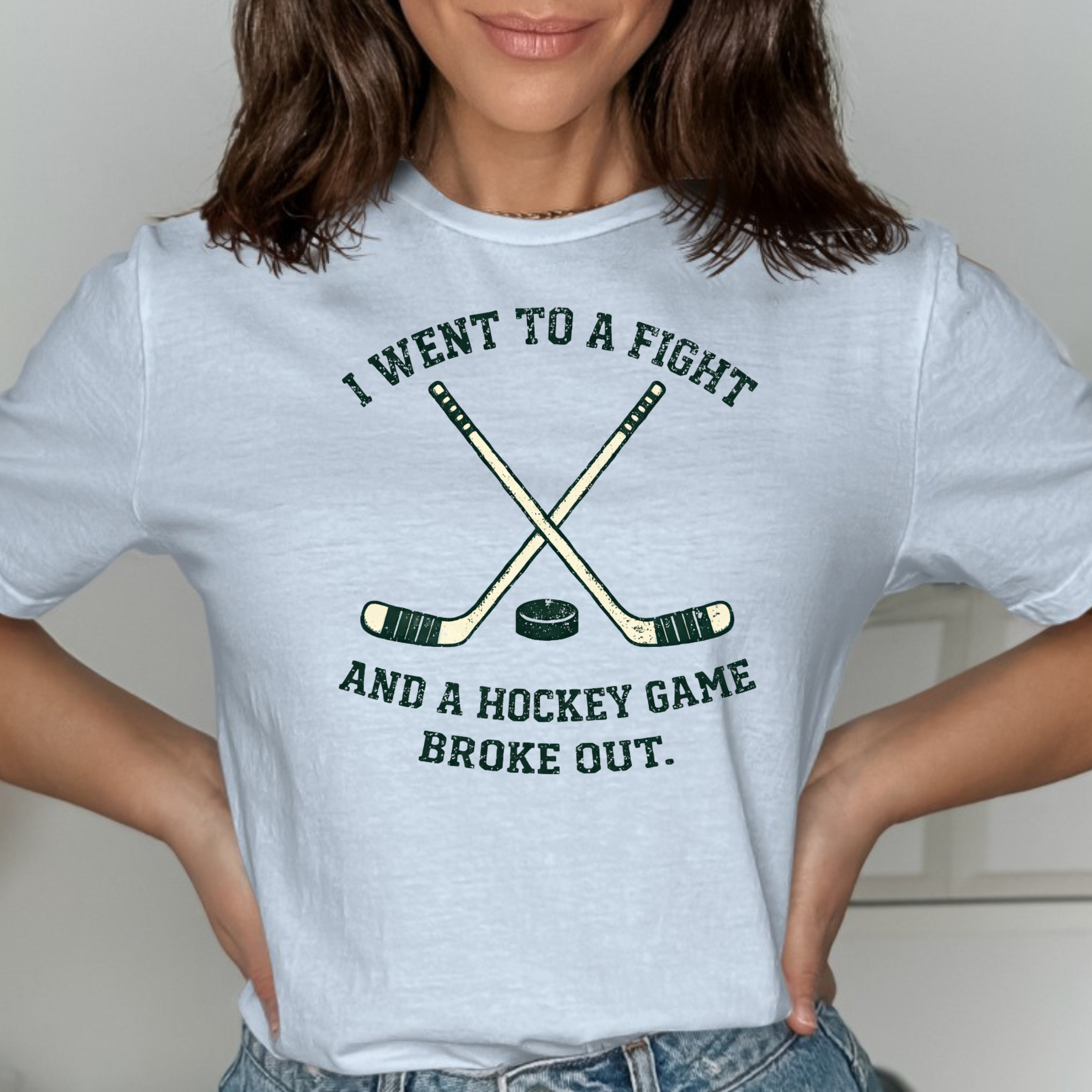 Hockey Game Broke Out T-Shirt