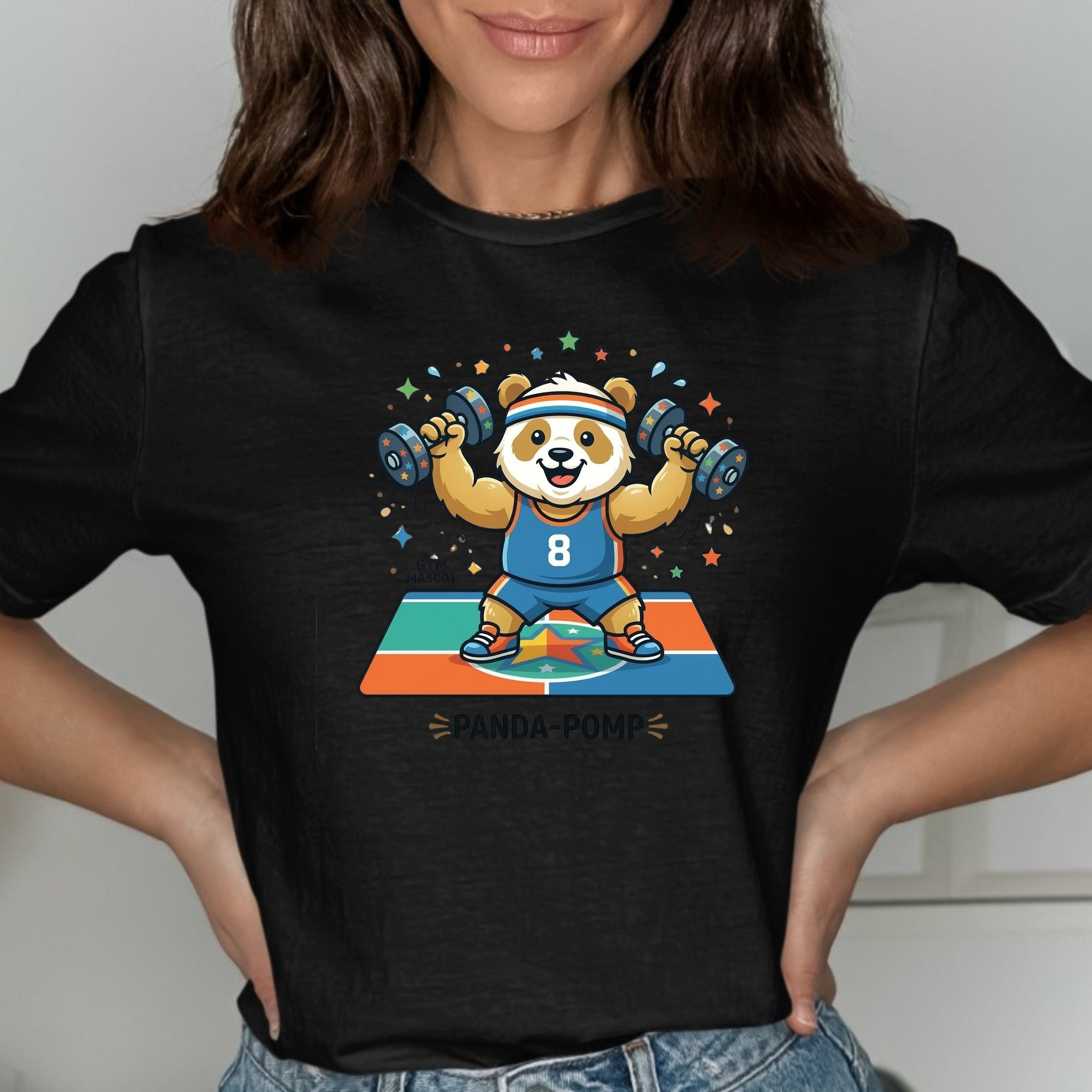 Panda Pomp T-Shirt