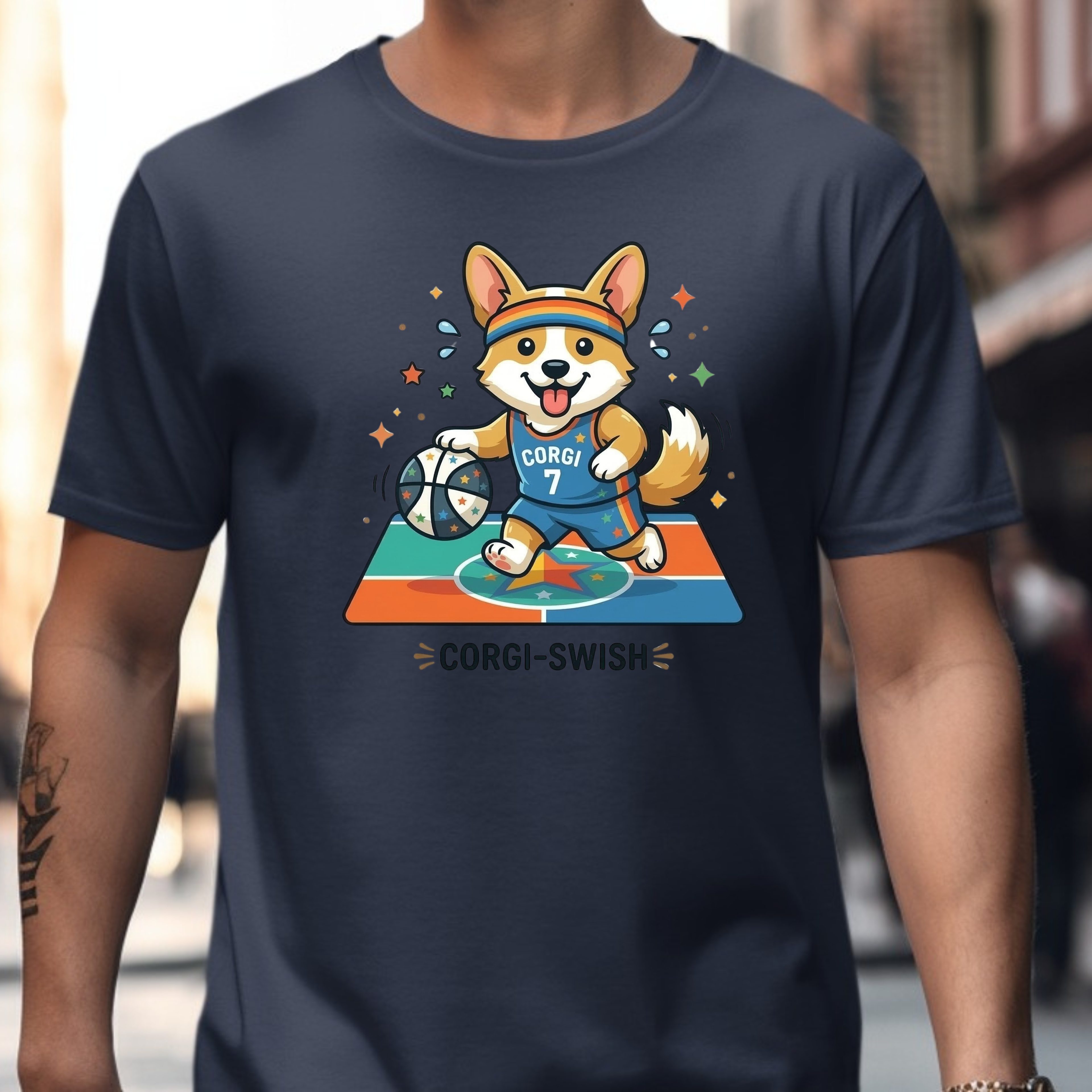 Corgi Swish T-Shirt