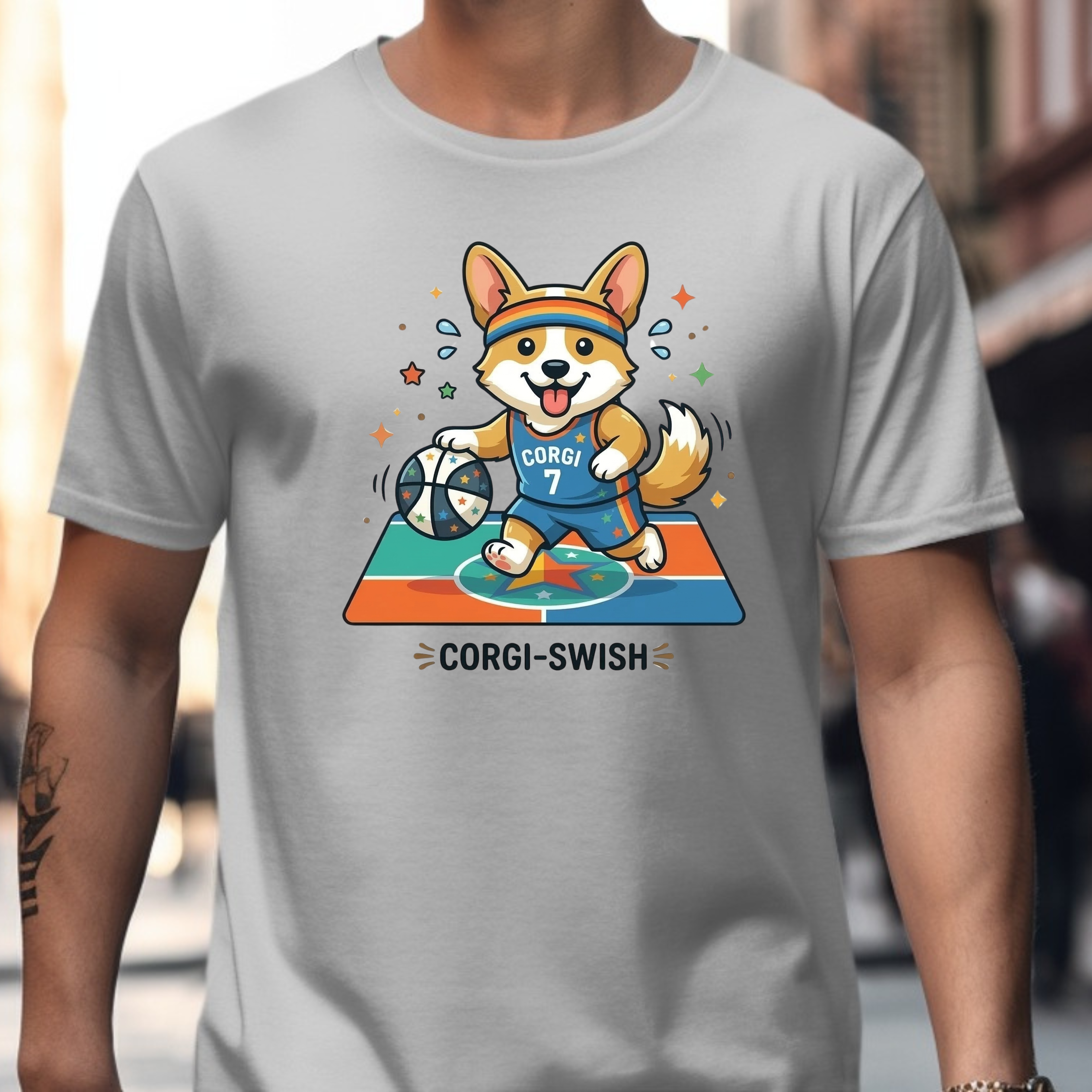 Corgi Swish T-Shirt
