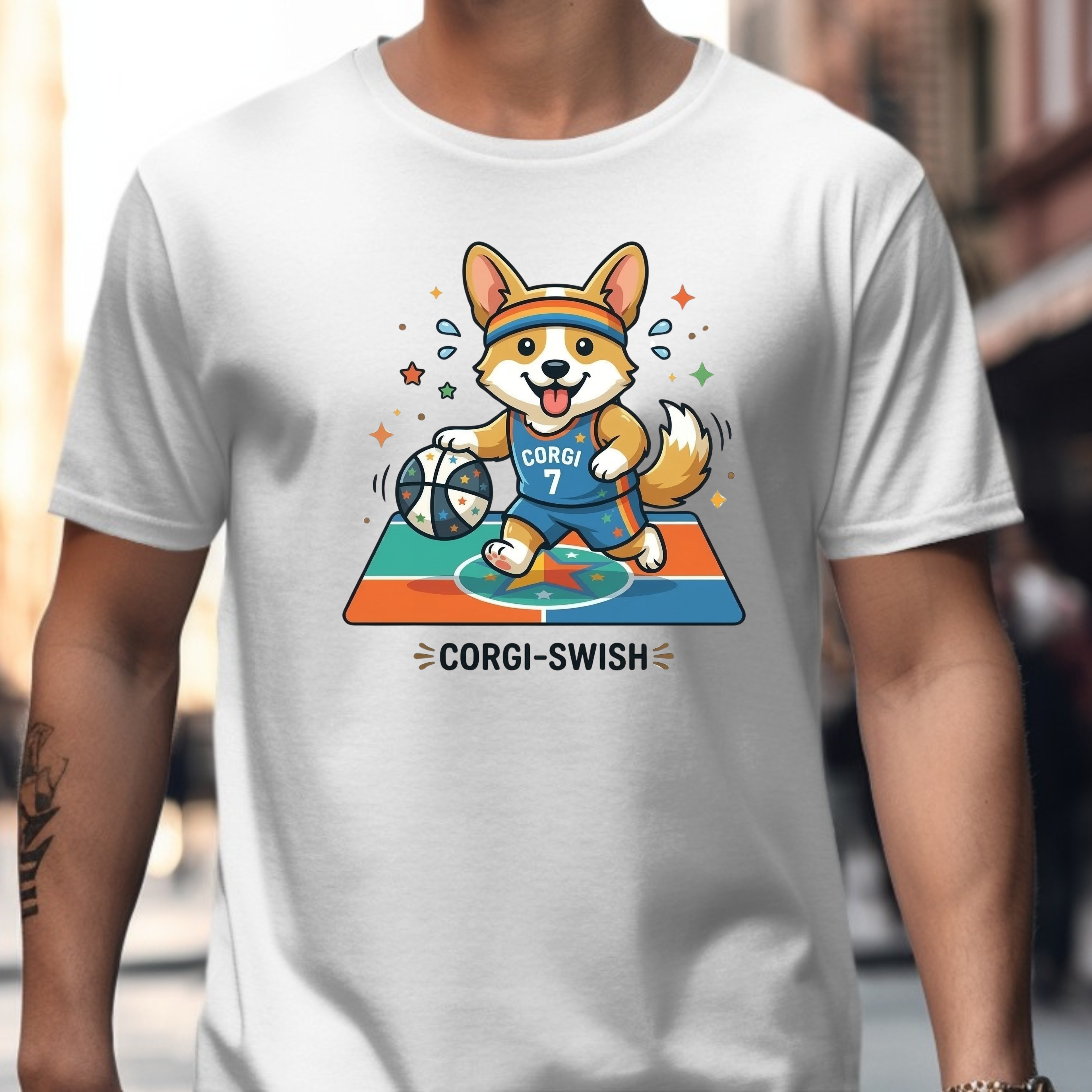 Corgi Swish T-Shirt
