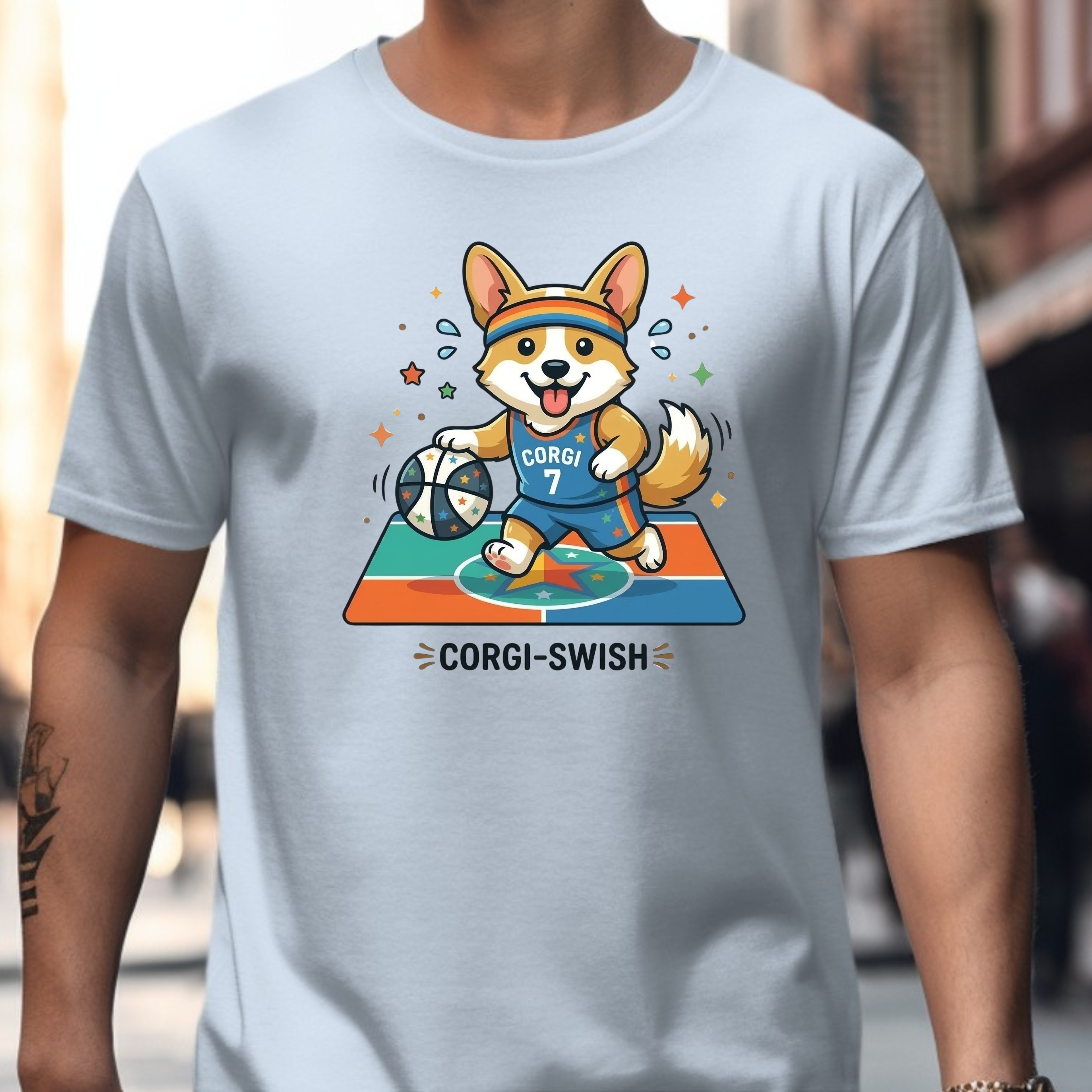 Corgi Swish T-Shirt