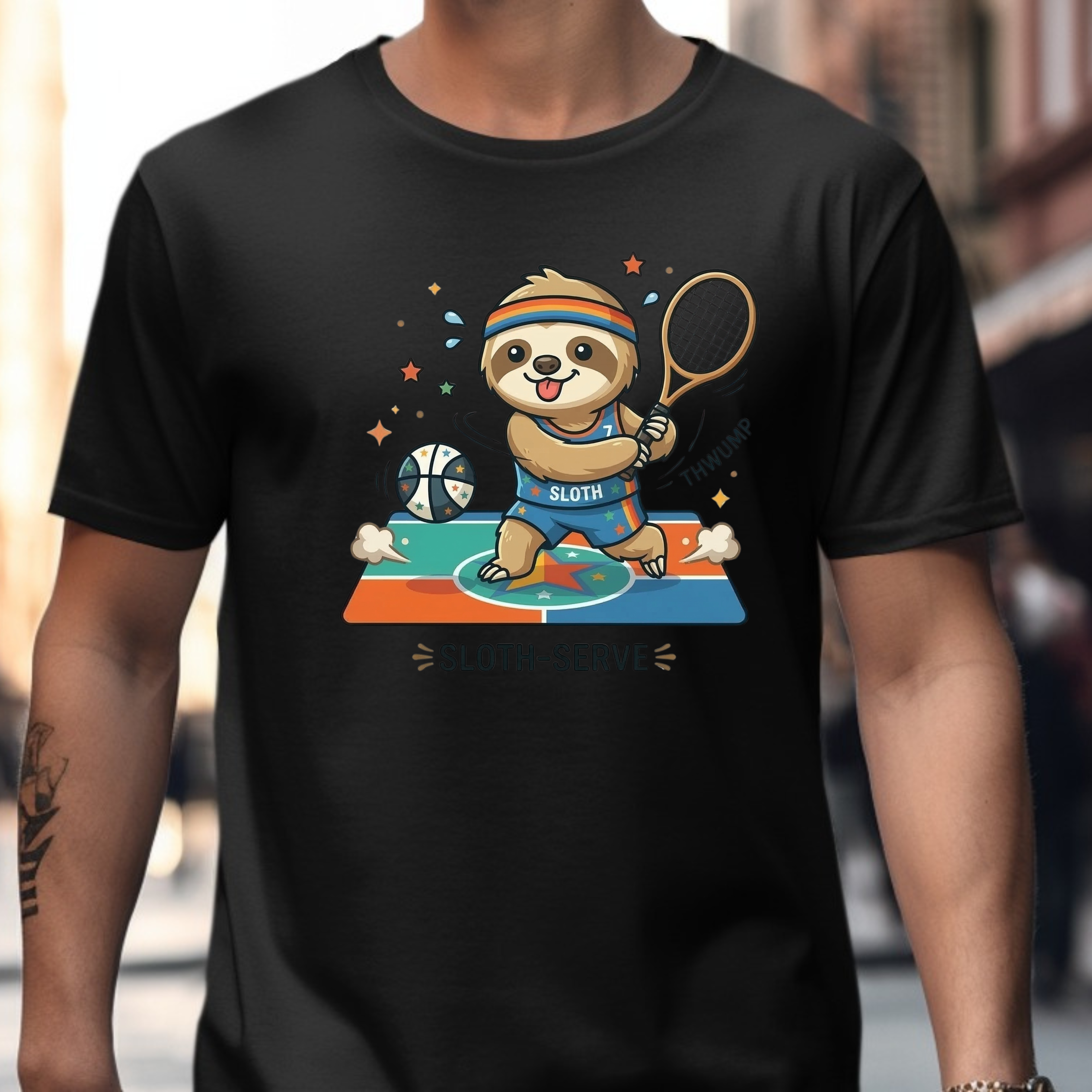 Sloth Serve T-Shirt