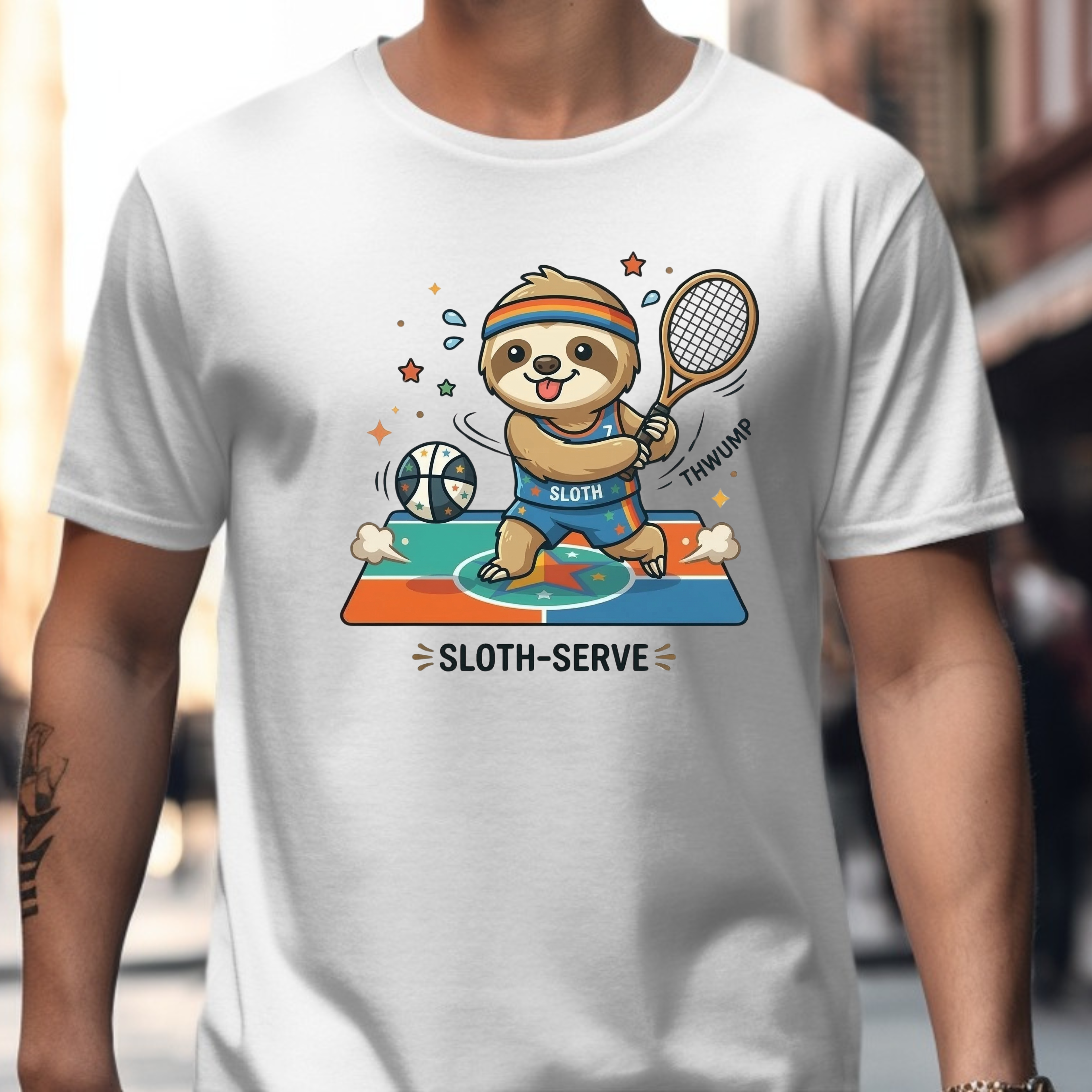 Sloth Serve T-Shirt