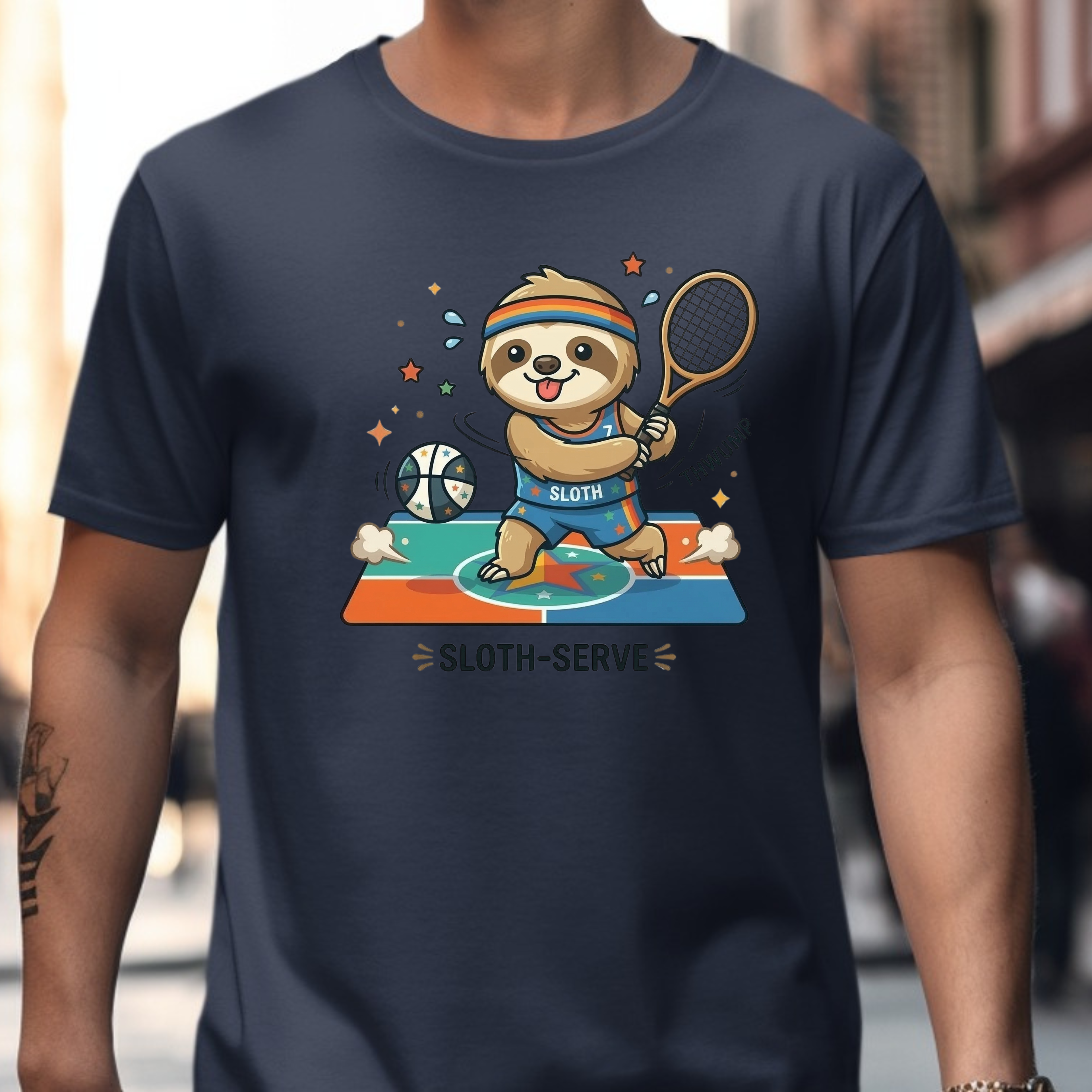 Sloth Serve T-Shirt
