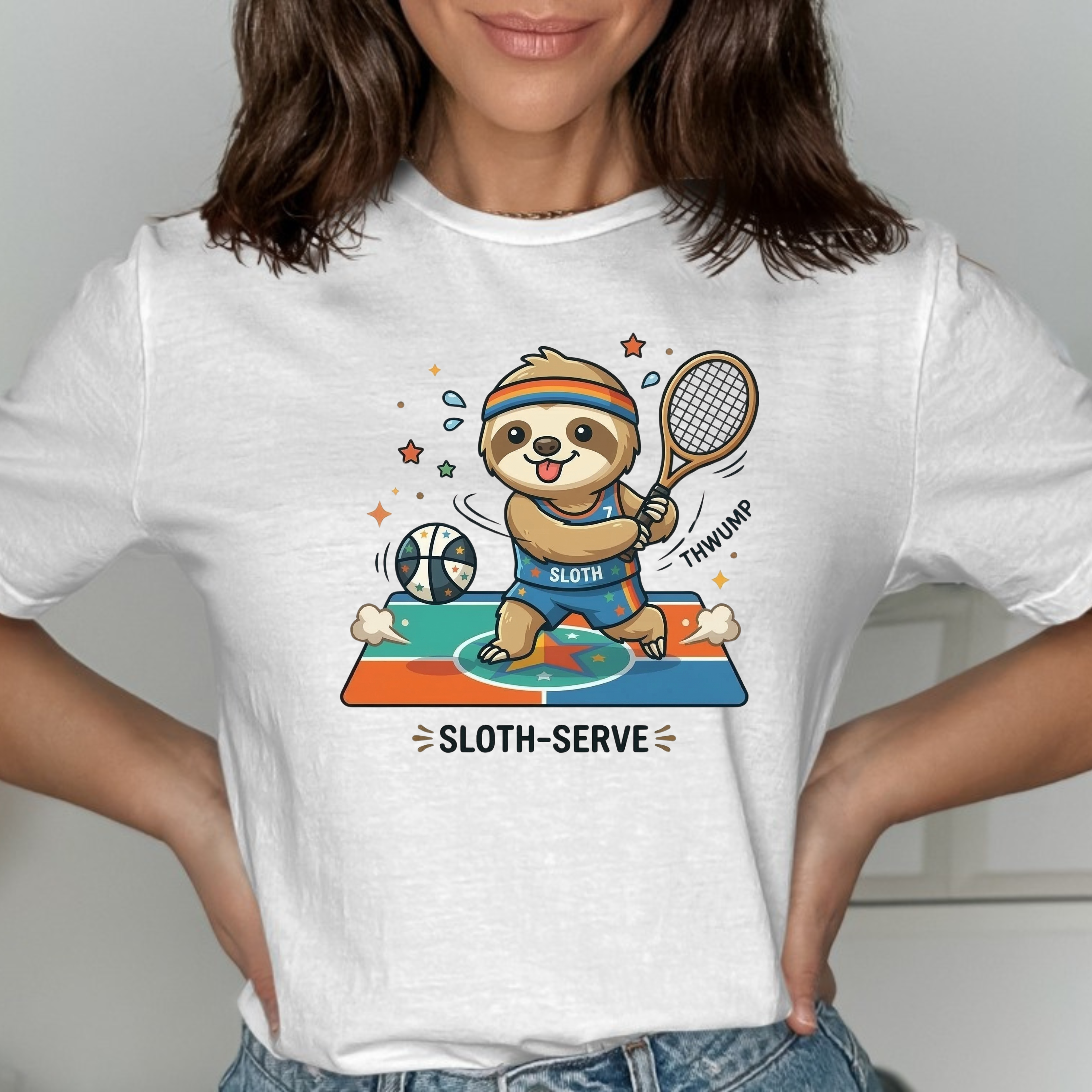 Sloth Serve T-Shirt