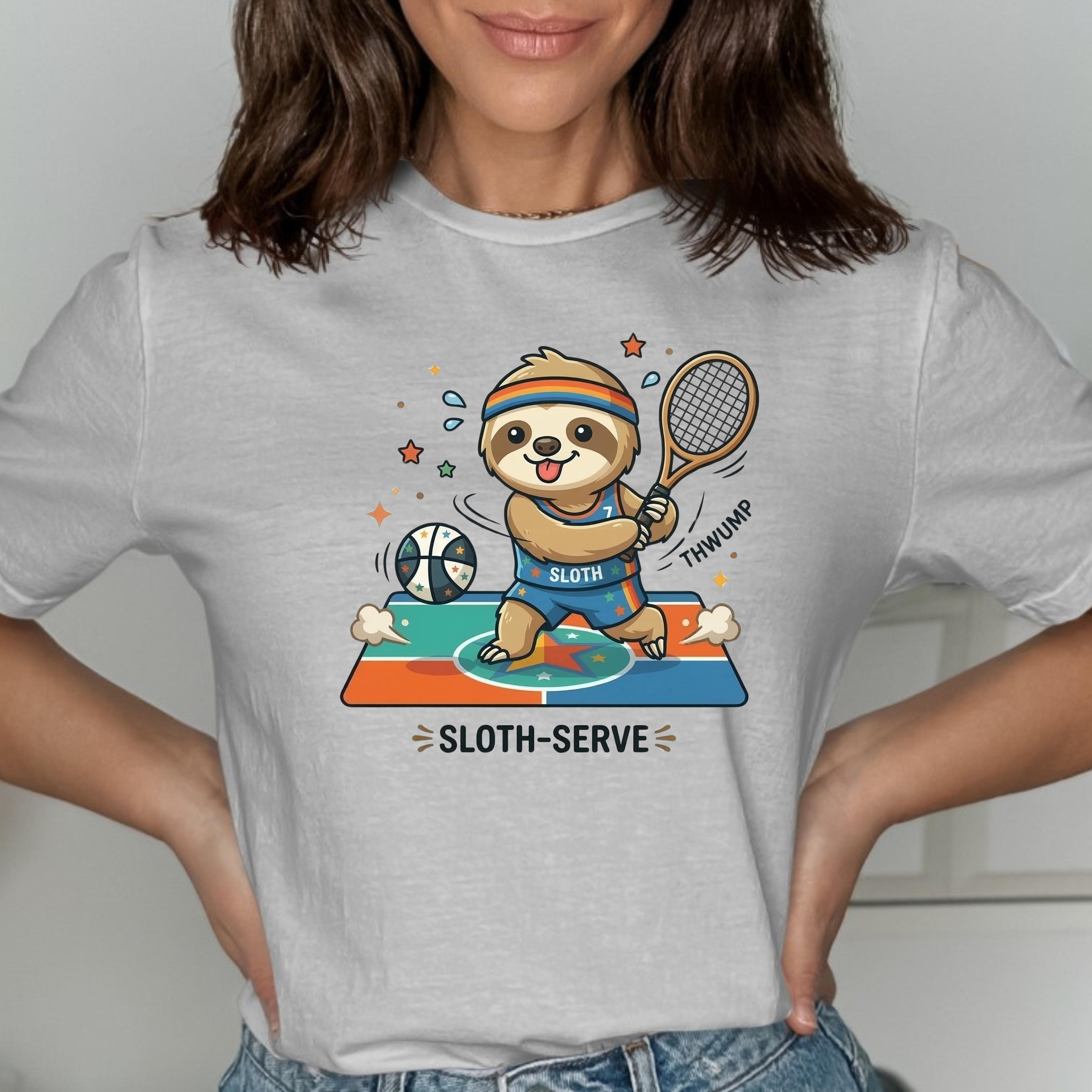 Sloth Serve T-Shirt