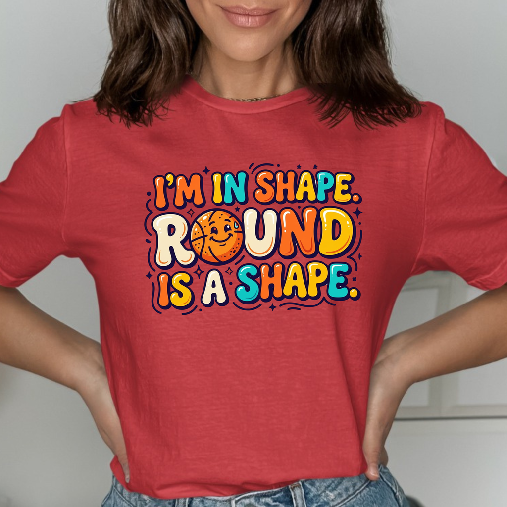 Round is a shape T-Shirt