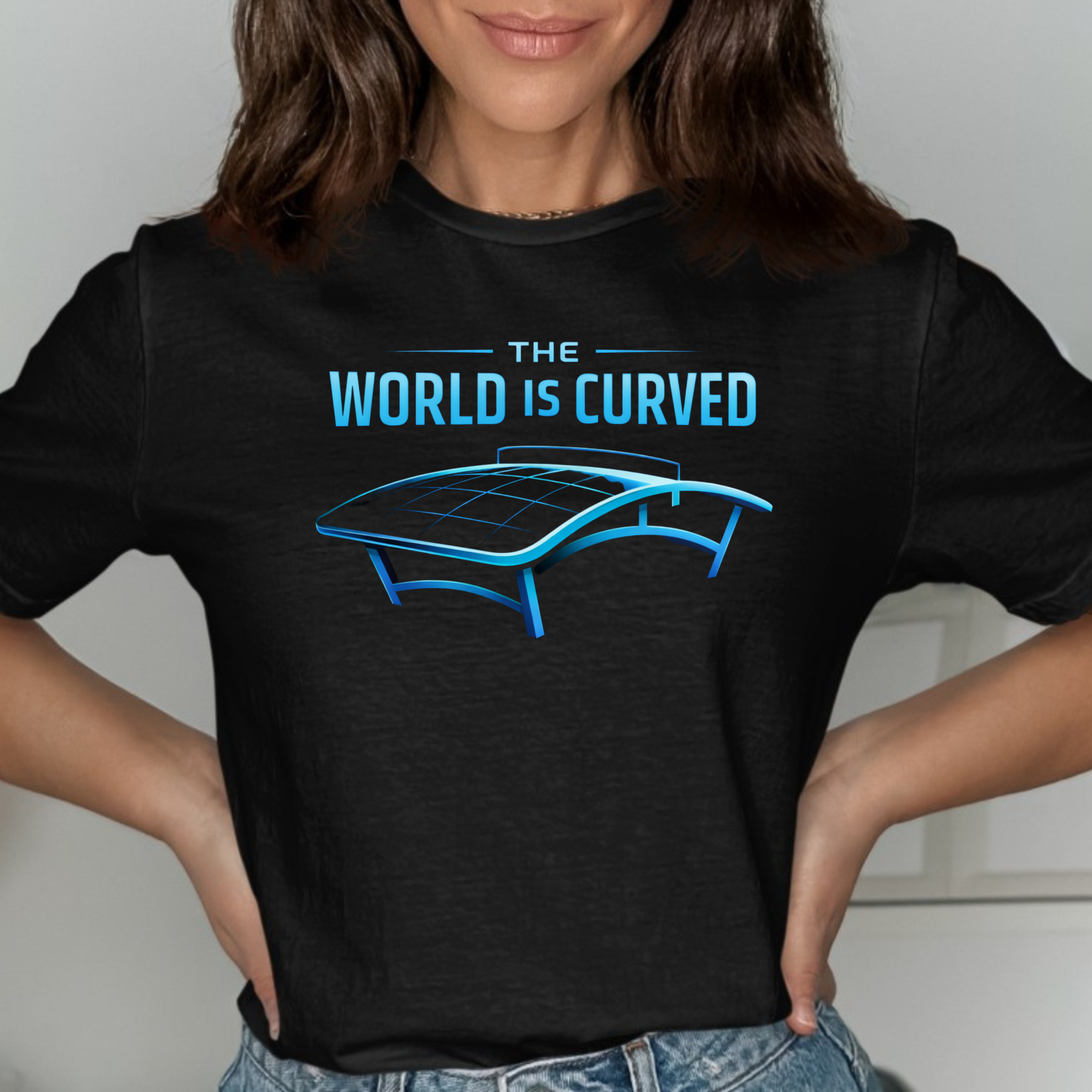 The World is Curved T-Shirt