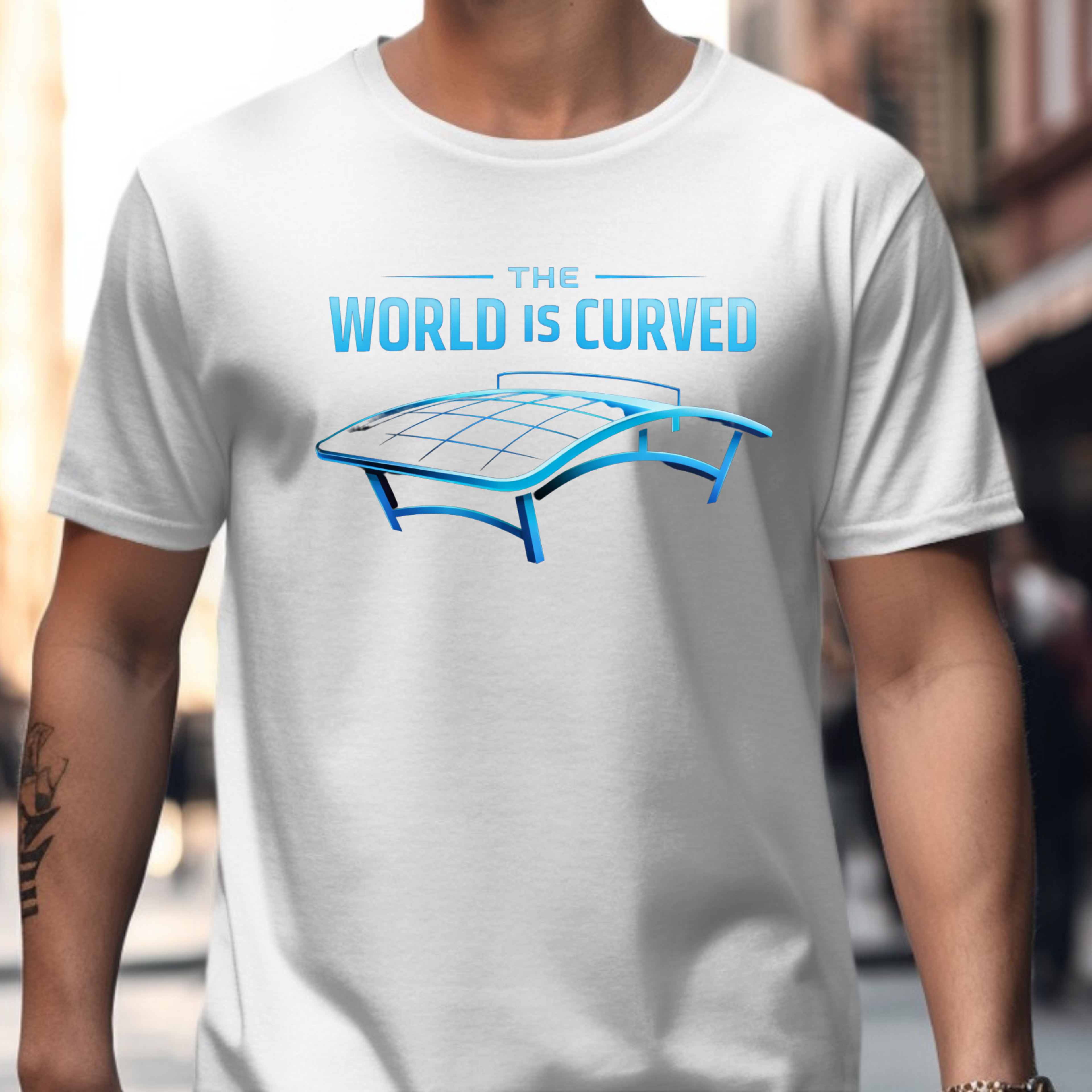 The World is Curved T-Shirt