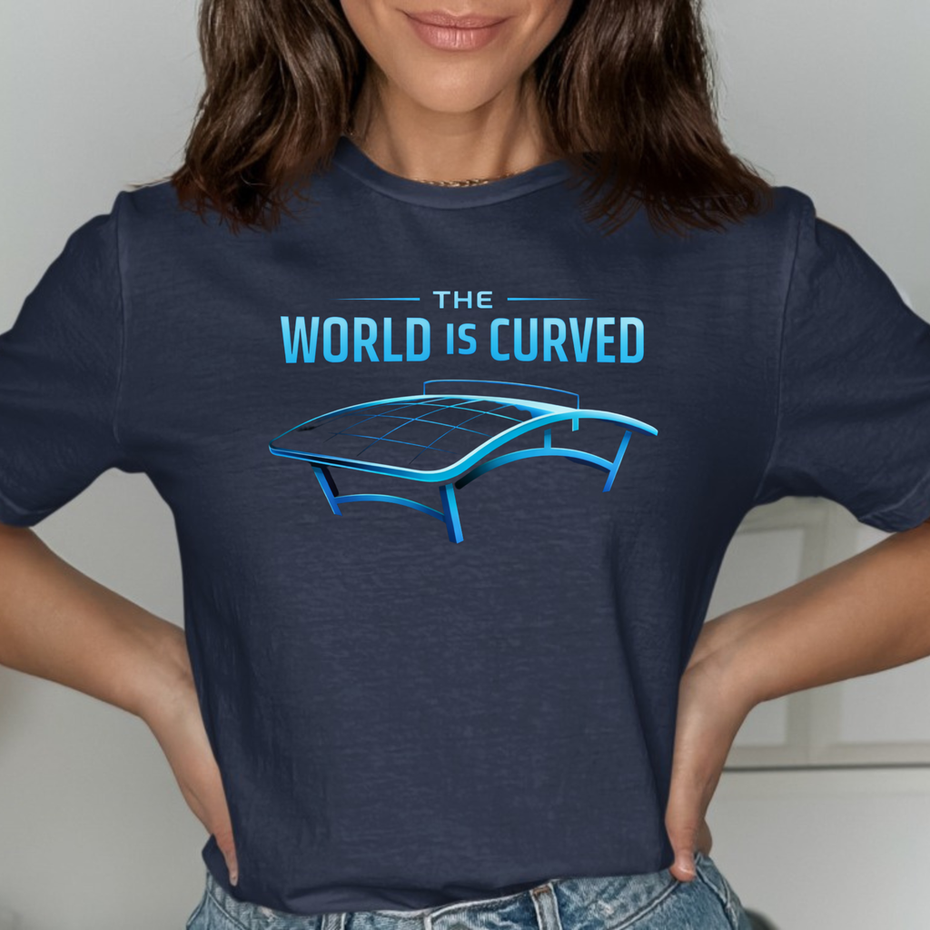 The World is Curved T-Shirt
